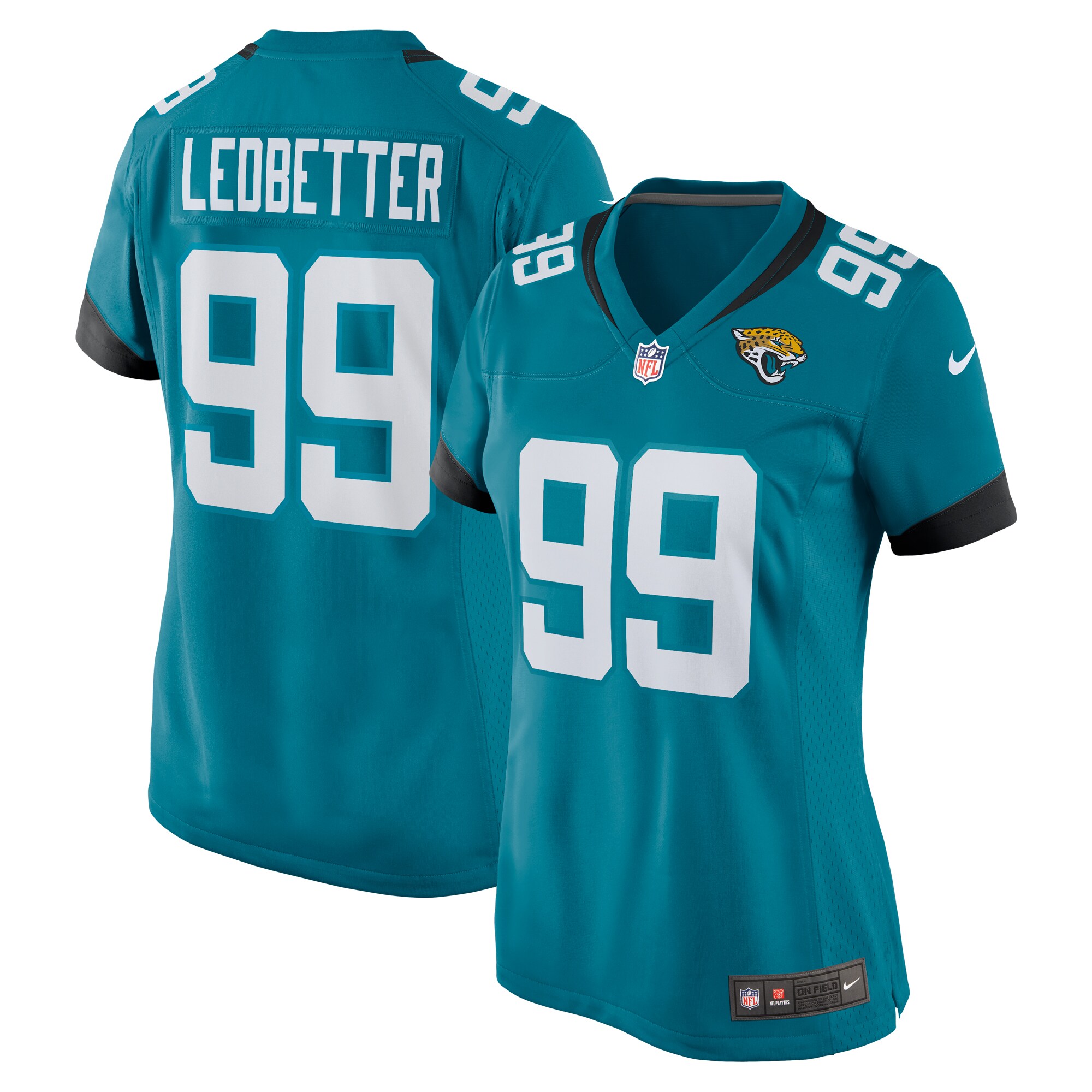 Jeremiah Ledbetter Jacksonville Jaguars Game Jersey - Women's