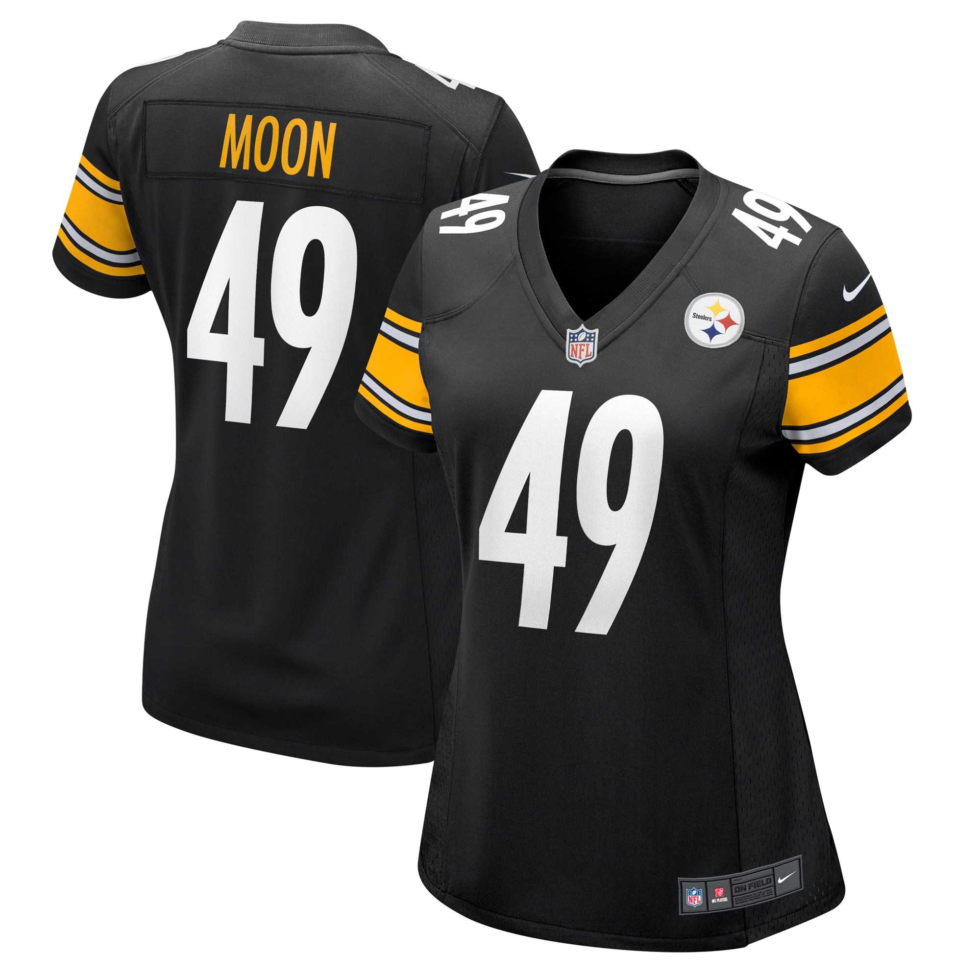 Jeremiah Moon Pittsburgh Steelers Game Jersey - Women's