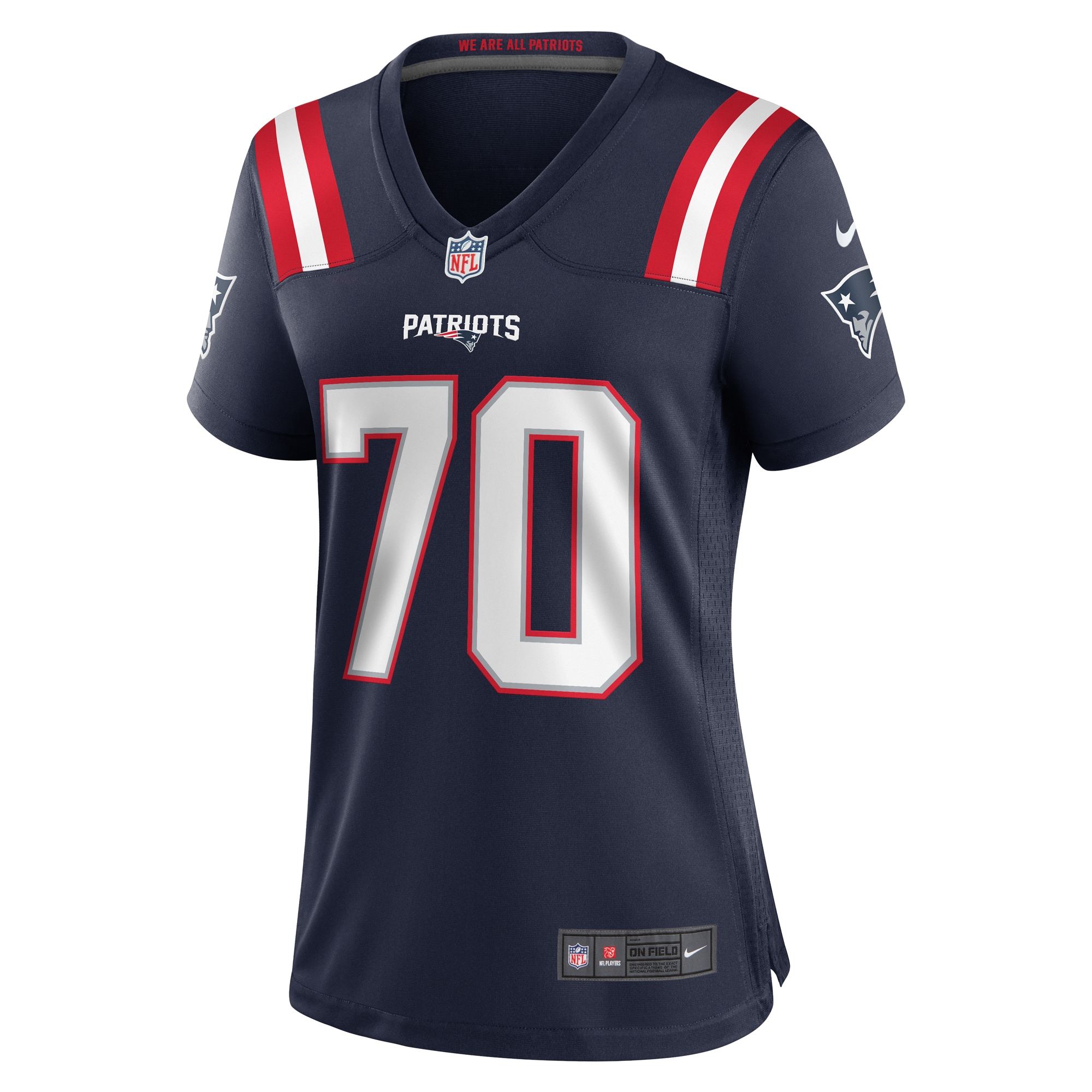 Alternative view of Jeremiah Pharms Jr. New England Patriots Game Jersey - Women's