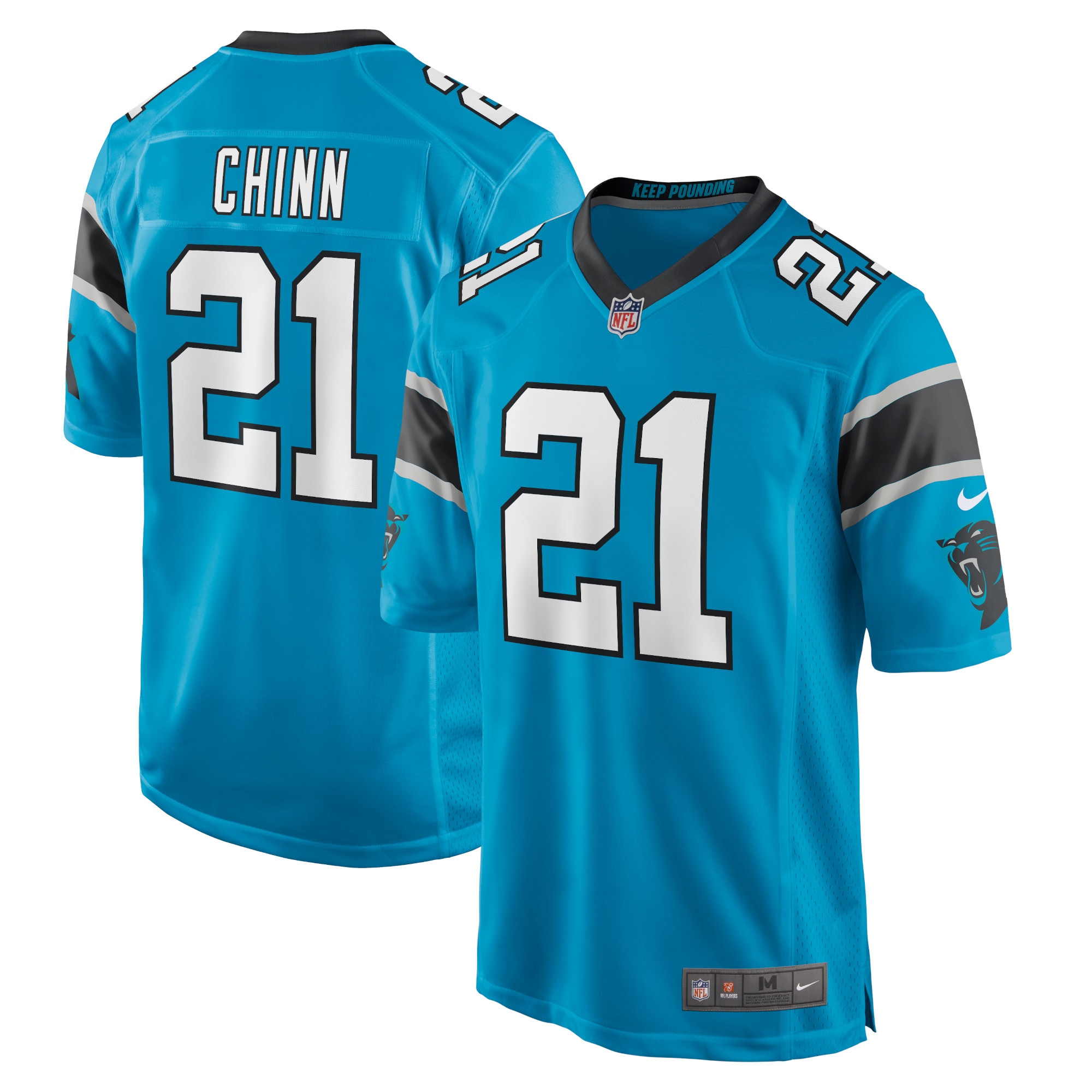 Jeremy Chinn Carolina Panthers Game Jersey - Men's