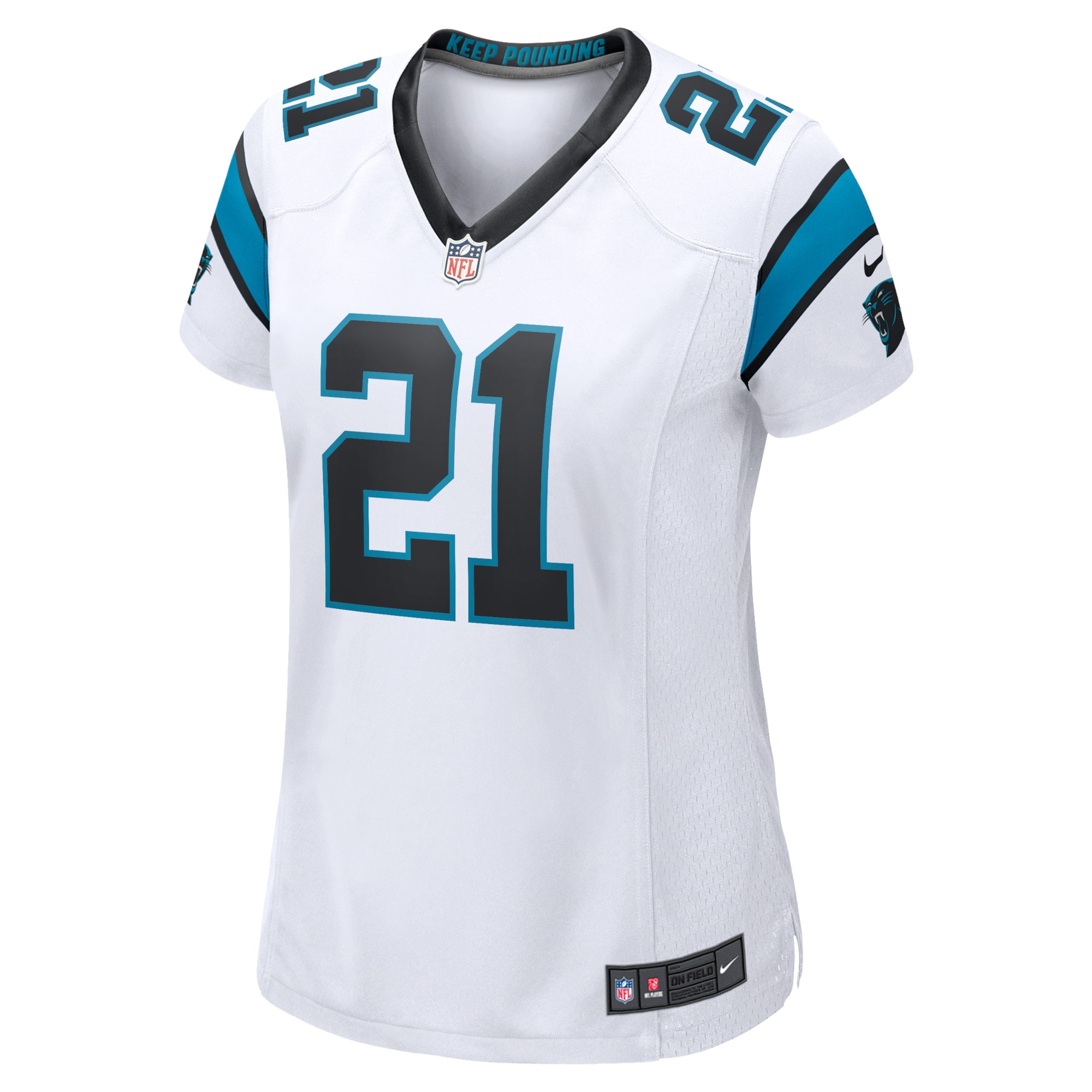 Alternative view of Jeremy Chinn Carolina Panthers Game Jersey - Women's