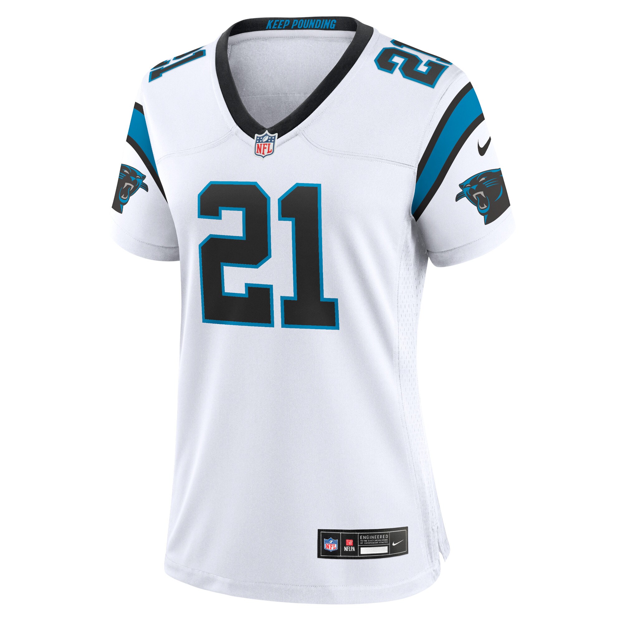 Alternative view of Jeremy Chinn Carolina Panthers Game Jersey - Women's