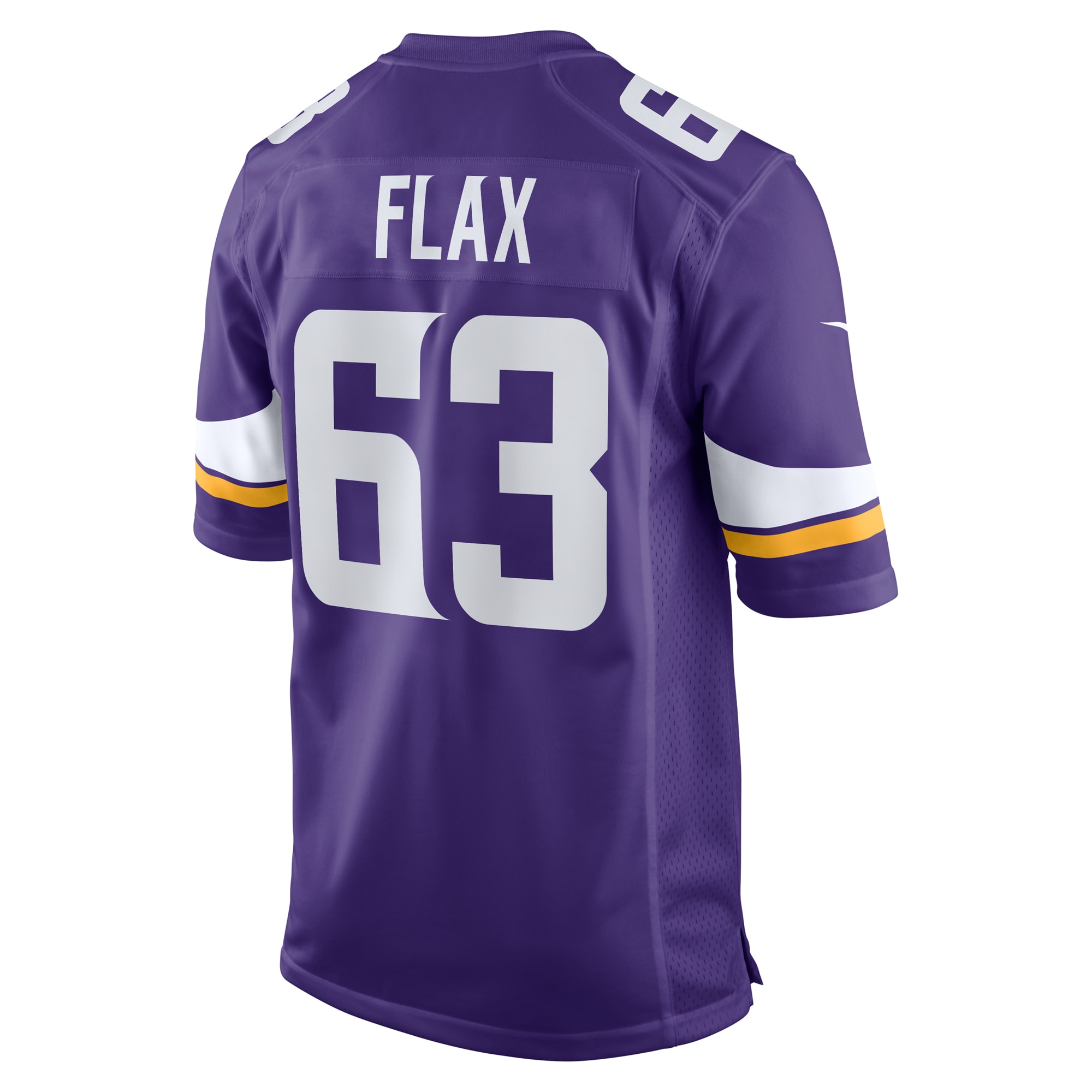 Jeremy Flax Minnesota Vikings Game Jersey - Men's - Image 3