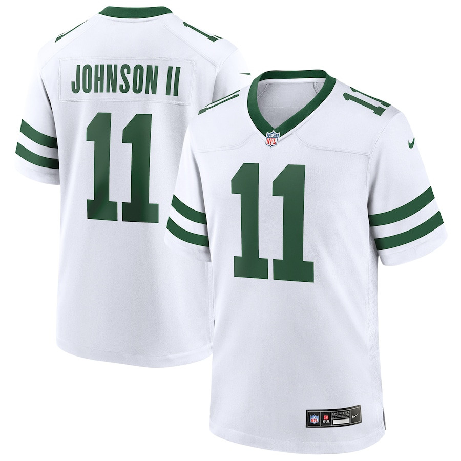 Jermaine Johnson II #11 New York Jets Game Jersey - Men's | Legacy White