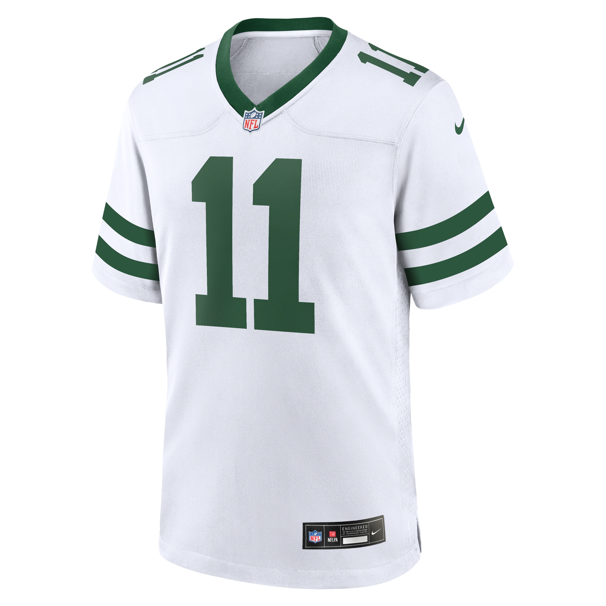 Alternative view of Jermaine Johnson II New York Jets Game Jersey - Men's