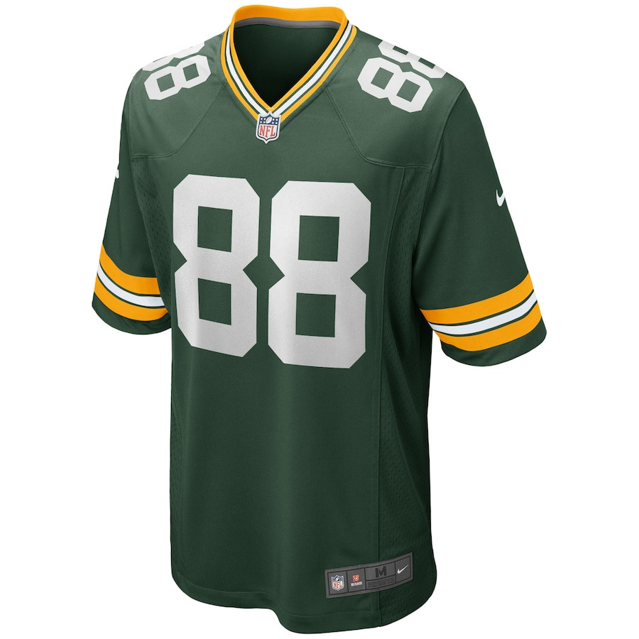 Alternative view of Jermichael Finley #88 Green Bay Packers Game Jersey - Men's | Green