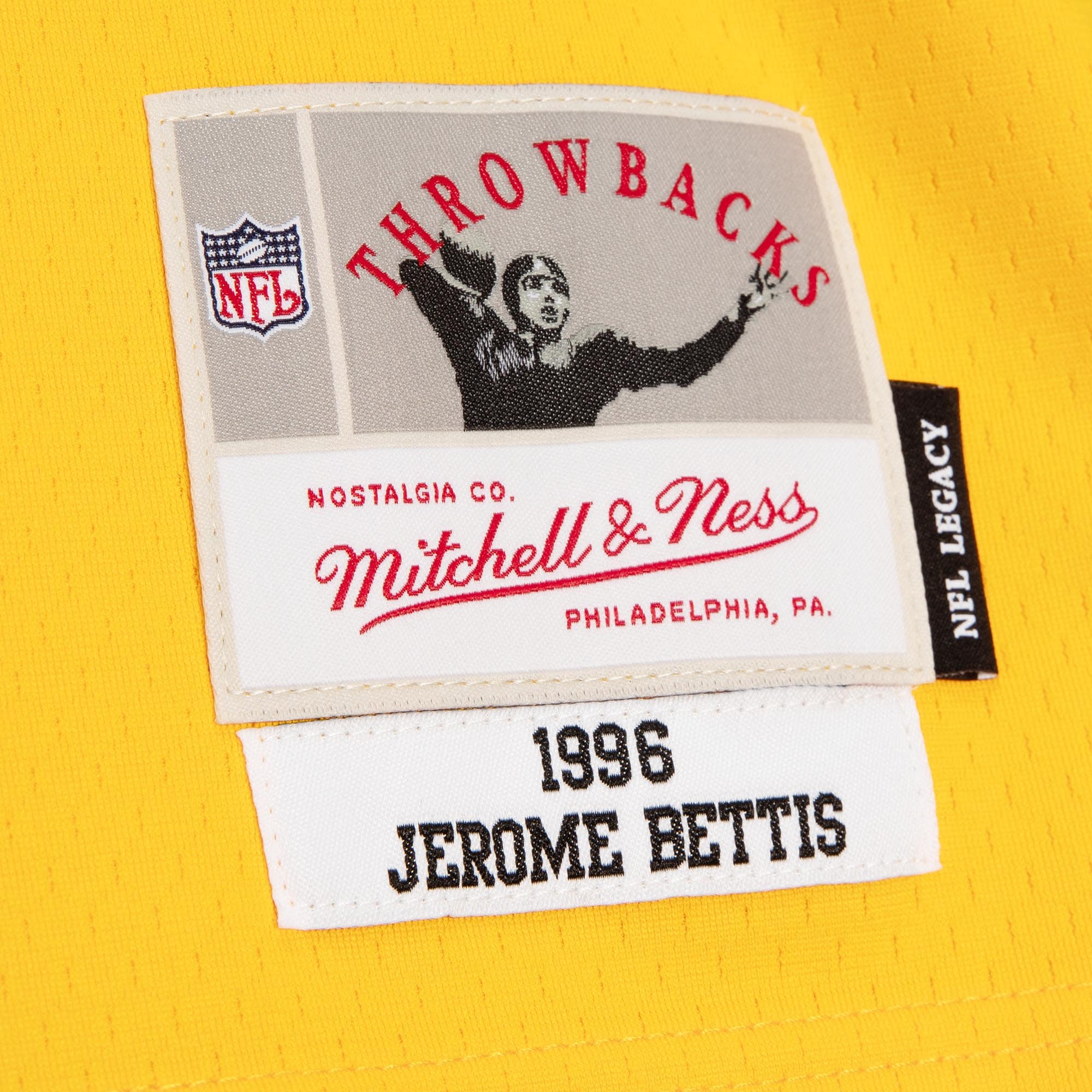 Jerome Bettis Mitchell & Ness Pittsburgh Steelers Game Jersey - Men's - Image 4