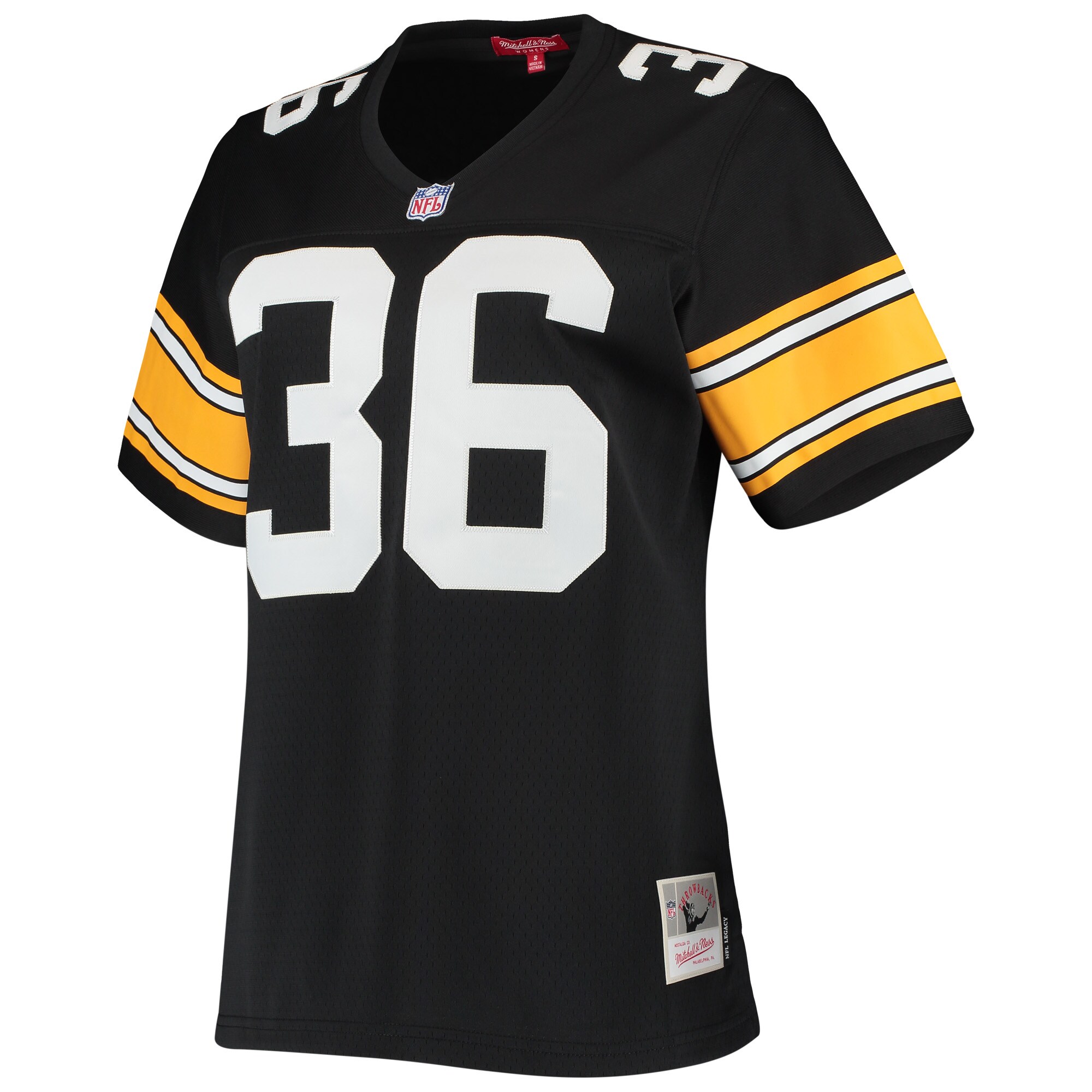 Alternative view of Jerome Bettis Mitchell & Ness Pittsburgh Steelers Game Jersey - Women's