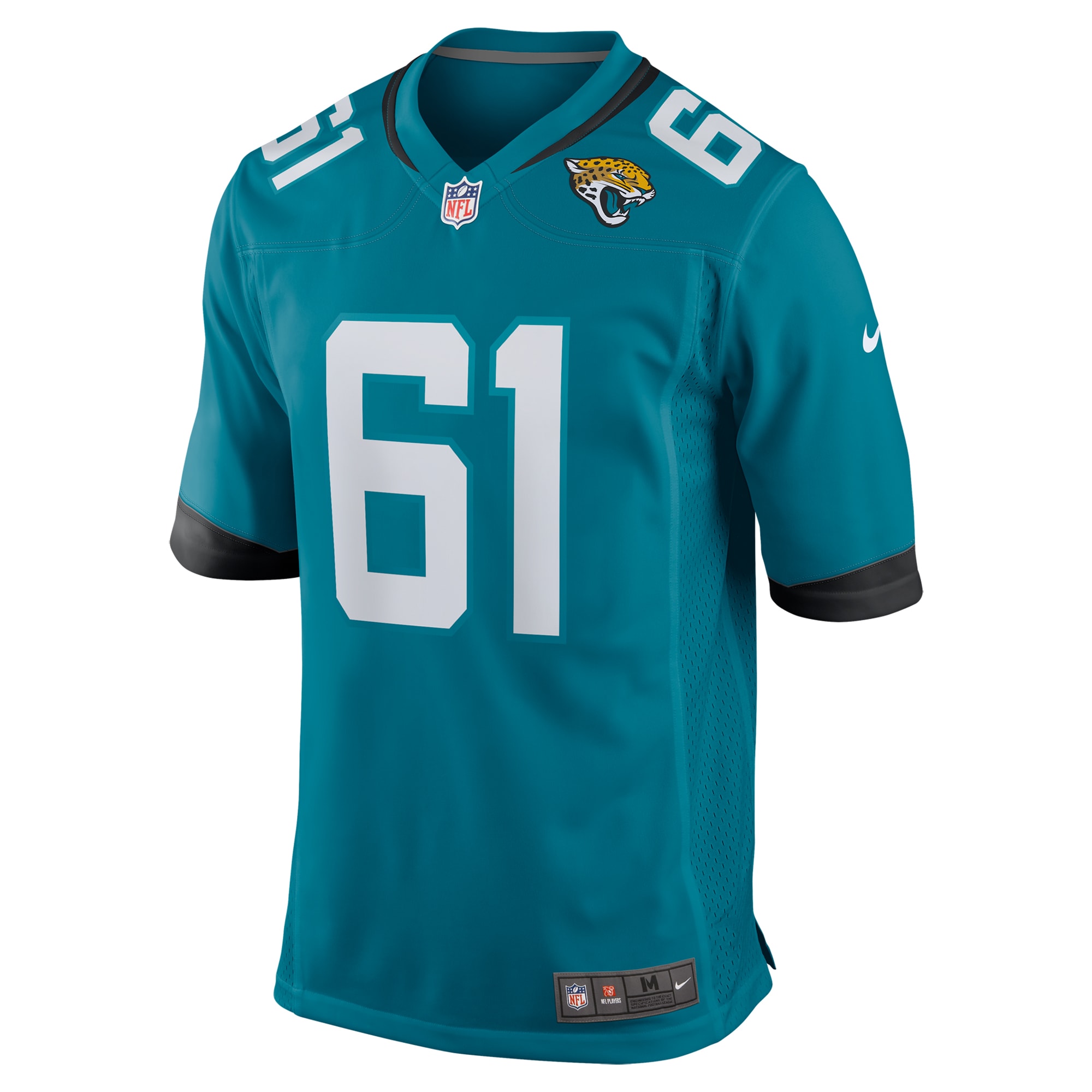 Alternative view of Jerome Carvin Jacksonville Jaguars Game Jersey - Men's