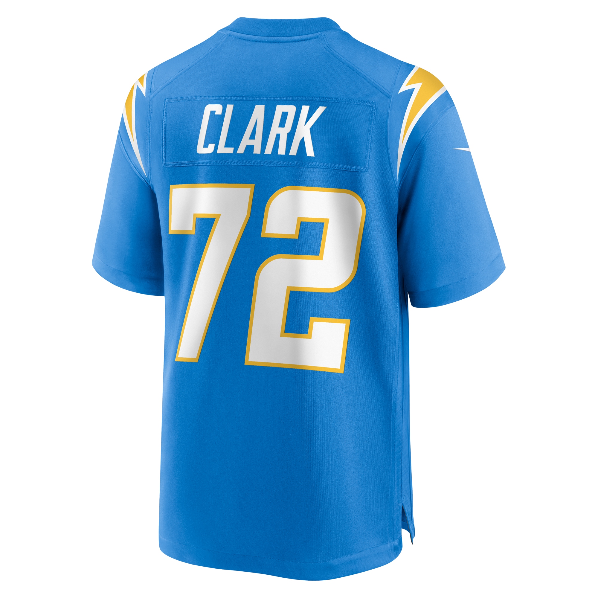 Jerrod Clark Los Angeles Chargers Game Jersey - Men's - Image 3