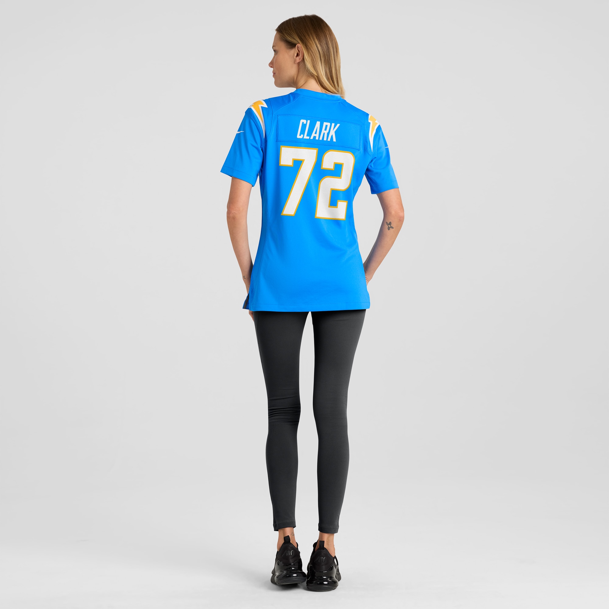 Jerrod Clark Los Angeles Chargers Game Jersey - Women's - Image 5