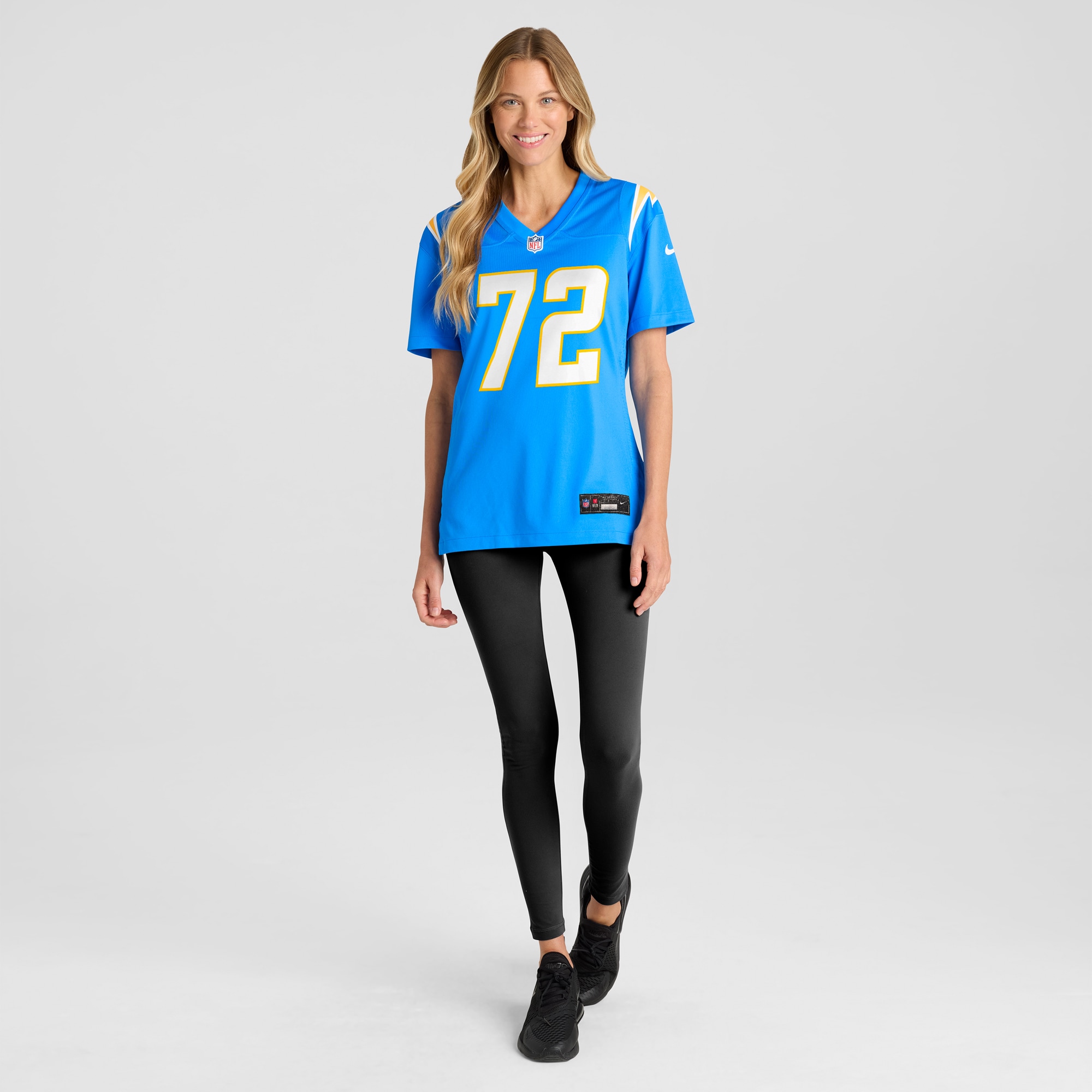 Jerrod Clark Los Angeles Chargers Game Jersey - Women's - Image 4