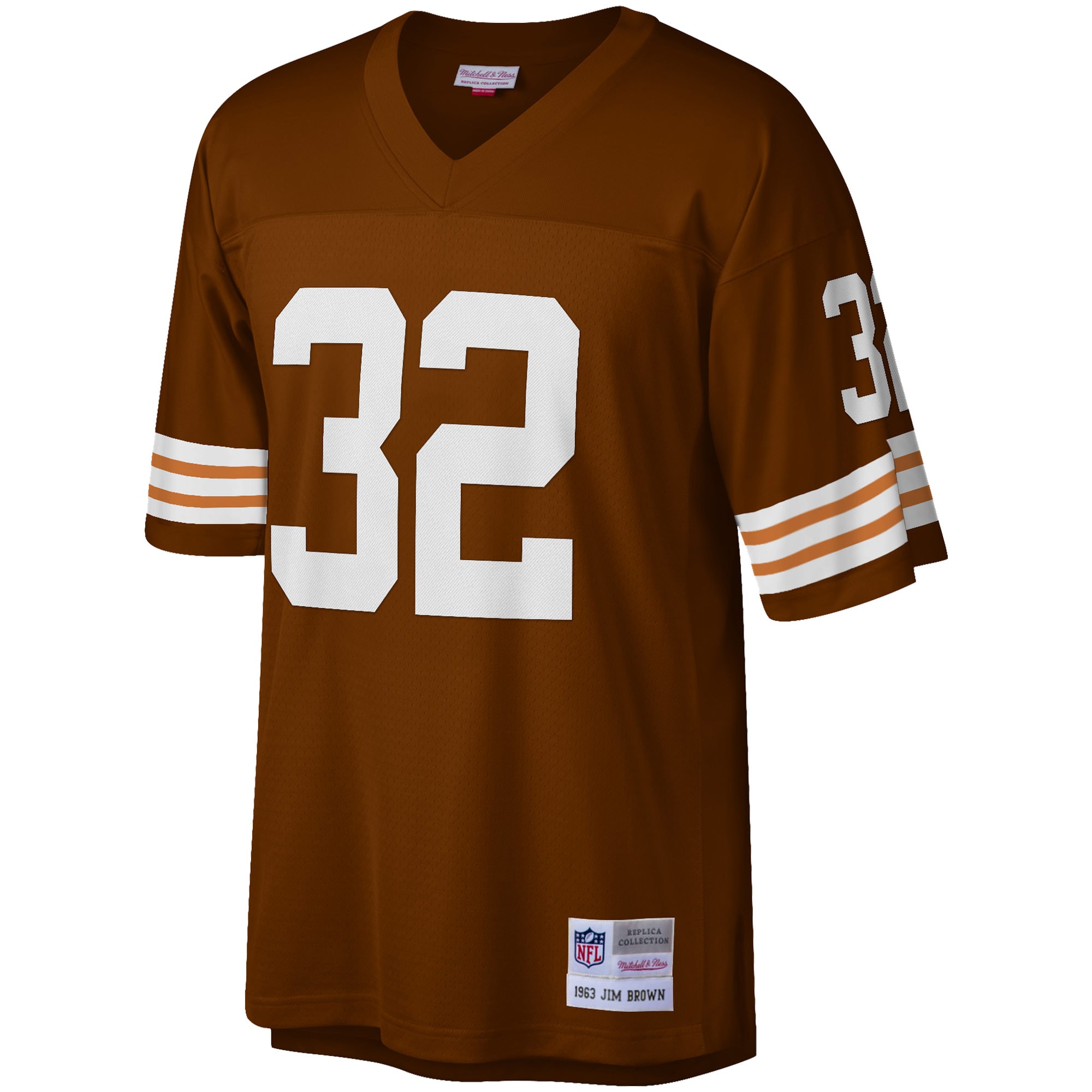 Alternative view of Jim Cleveland Browns Retired Player Game Jersey - Men's