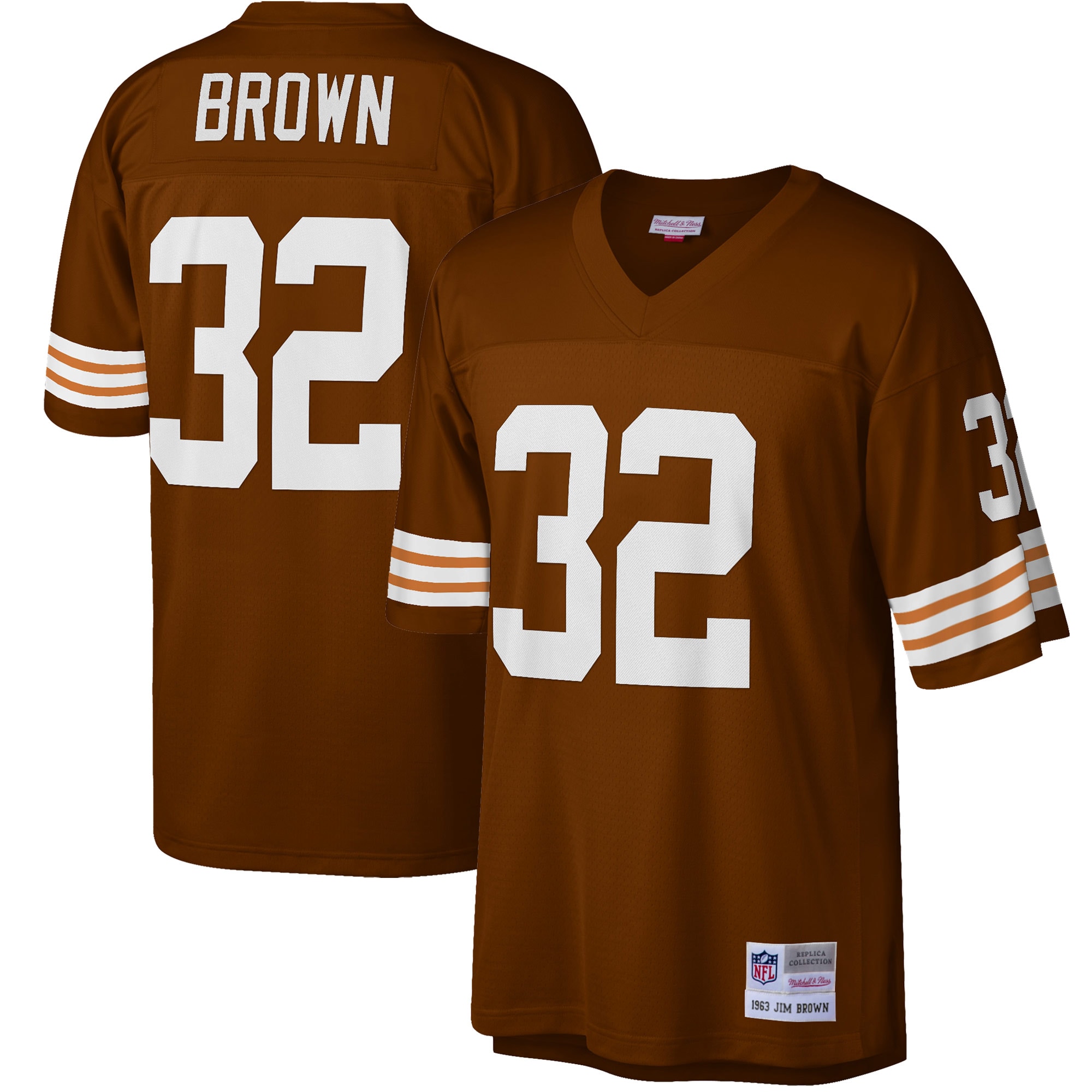 Jim Cleveland Browns Retired Player Game Jersey - Men's