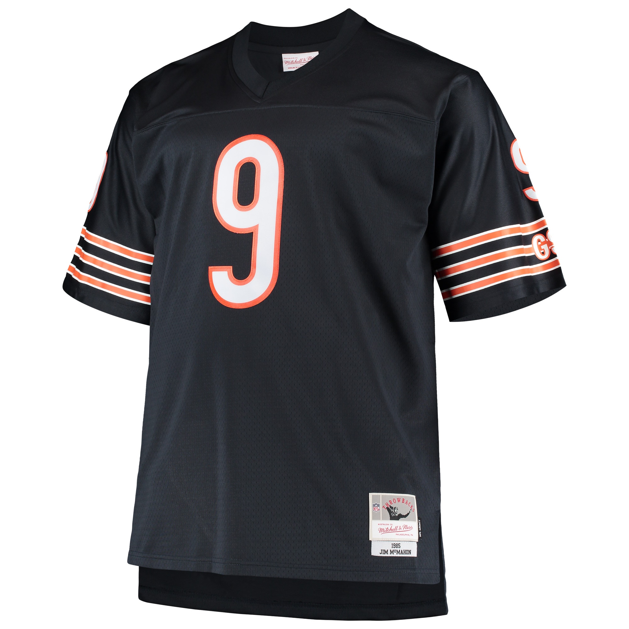 Alternative view of Jim McMahon Mitchell & Ness Chicago Bears Retired Player Game Jersey - Men's
