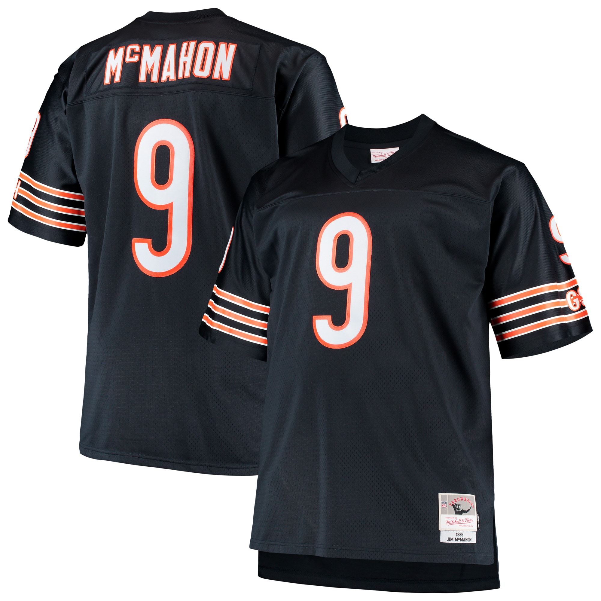 Jim McMahon Mitchell & Ness Chicago Bears Retired Player Game Jersey - Men's