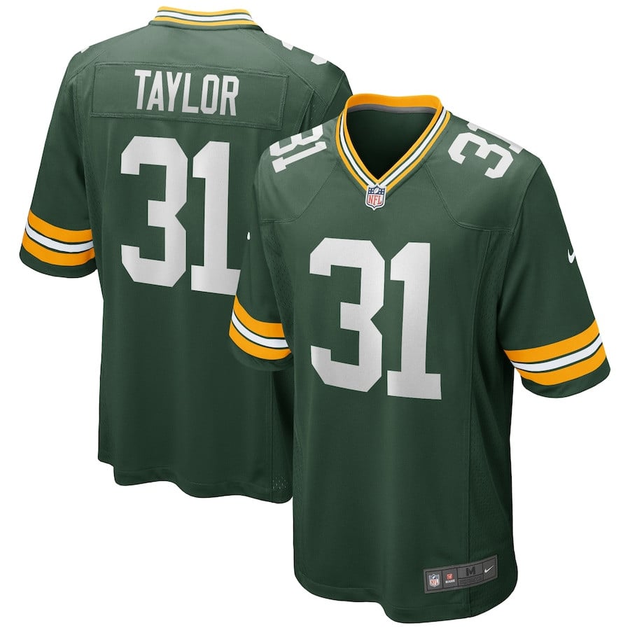 Jim Taylor #31 Green Bay Packers Game Jersey - Men's | Green