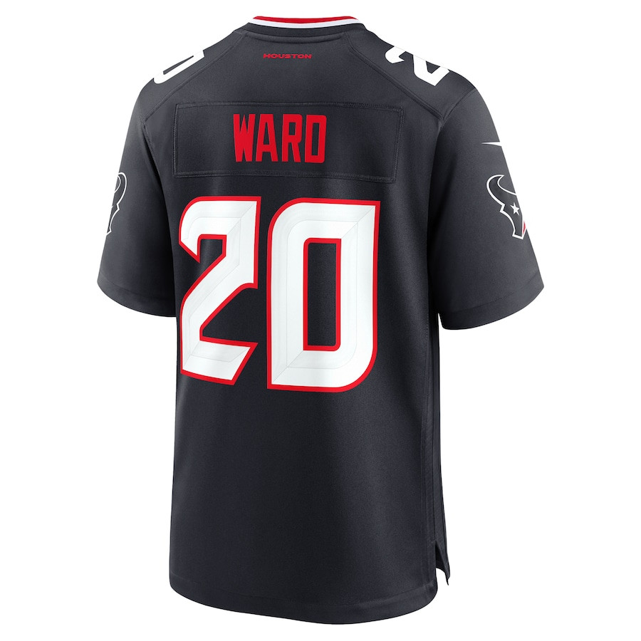 Jimmie Ward #20 Houston Texans Game Jersey - Men's | Navy - Image 3