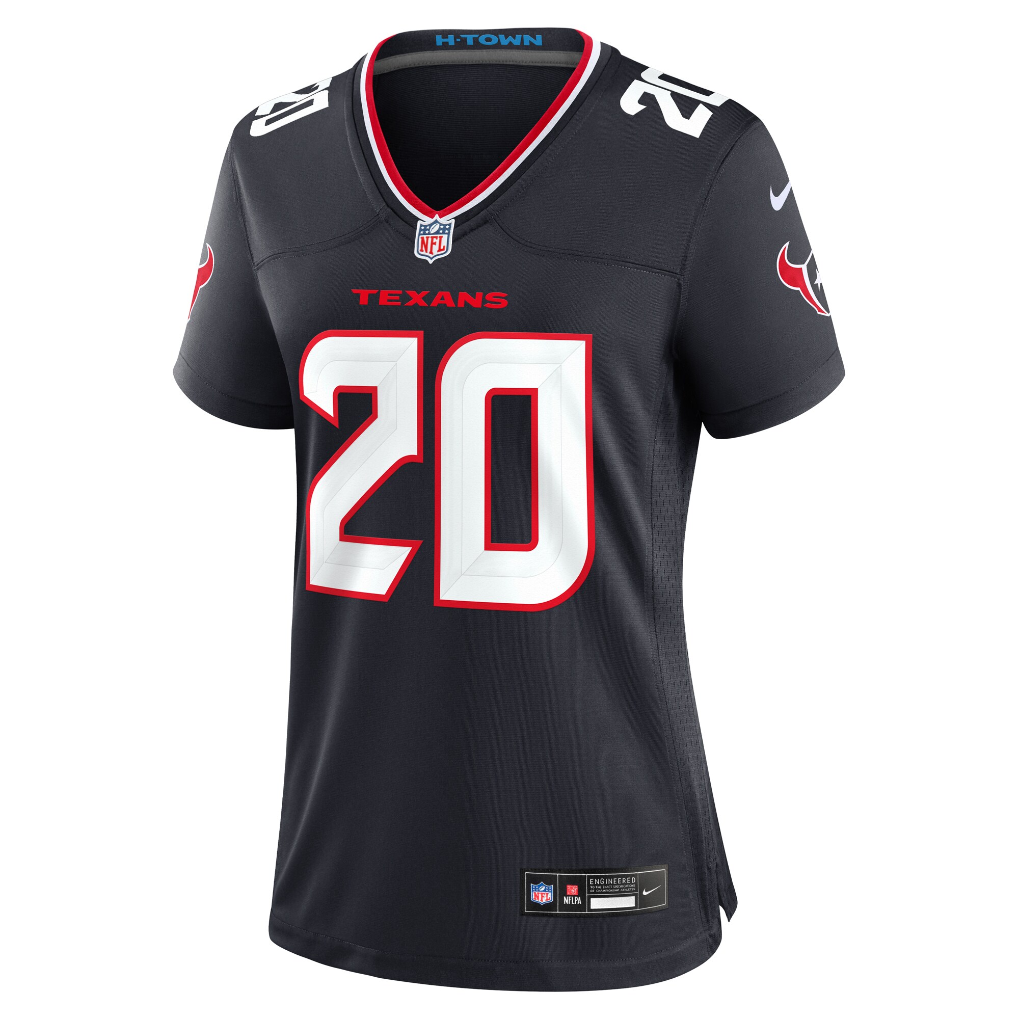 Alternative view of Jimmie Ward Houston Texans Game Jersey - Women's