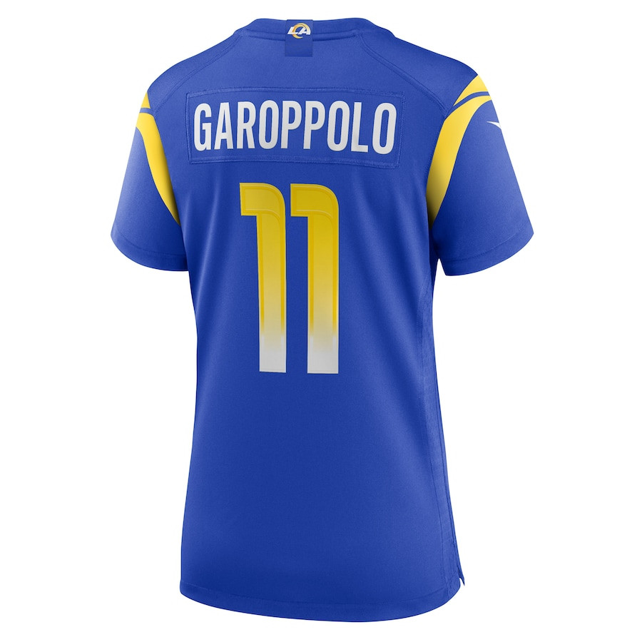 Jimmy Garoppolo #11 Los Angeles Rams Game Jersey - Women's | Royal - Image 3