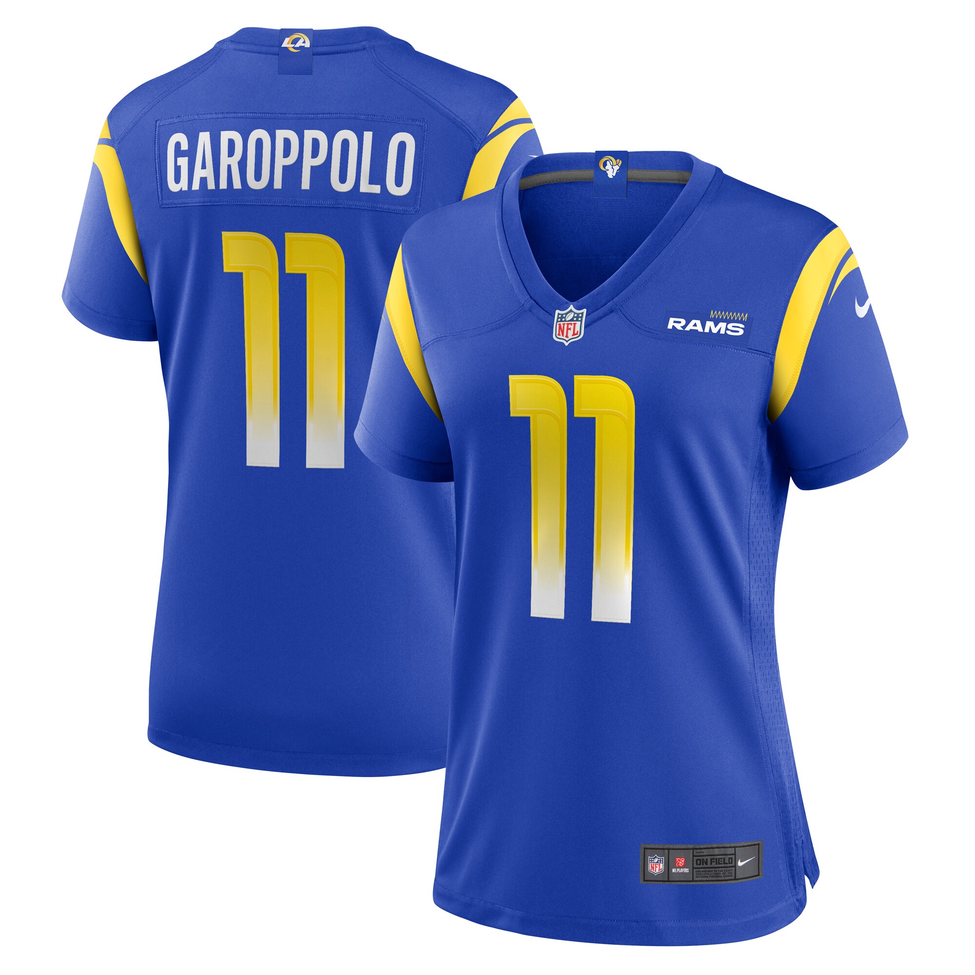 Jimmy Garoppolo Los Angeles Rams Game Jersey - Women's