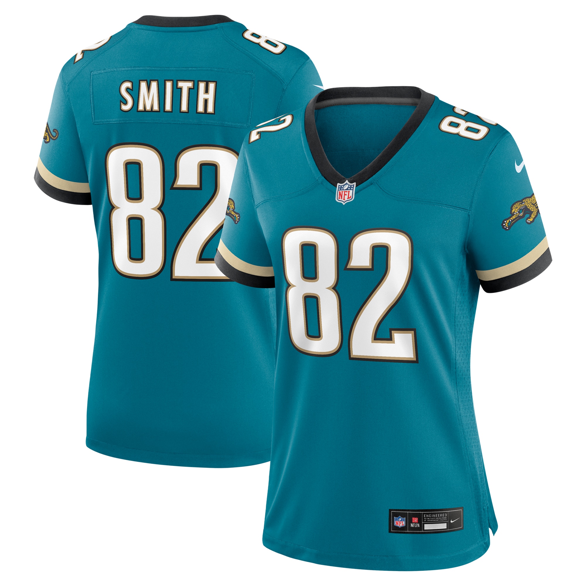 Jimmy Smith Jacksonville Jaguars Throwback Game Jersey - Women's