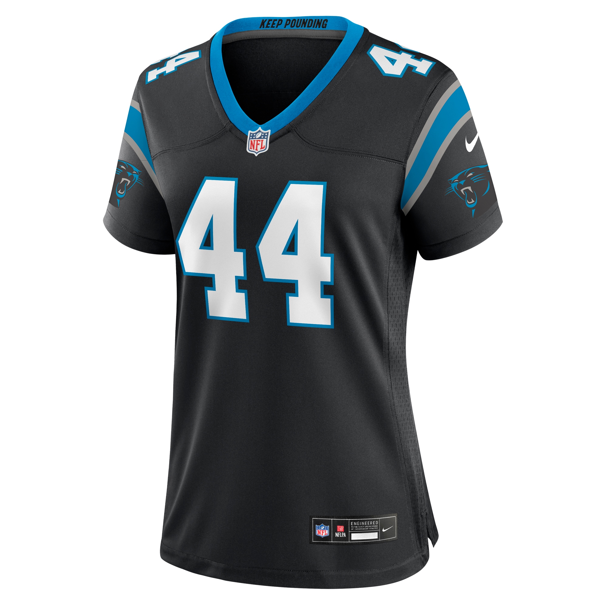 Alternative view of J.J. Jansen Carolina Panthers Game Jersey - Women's