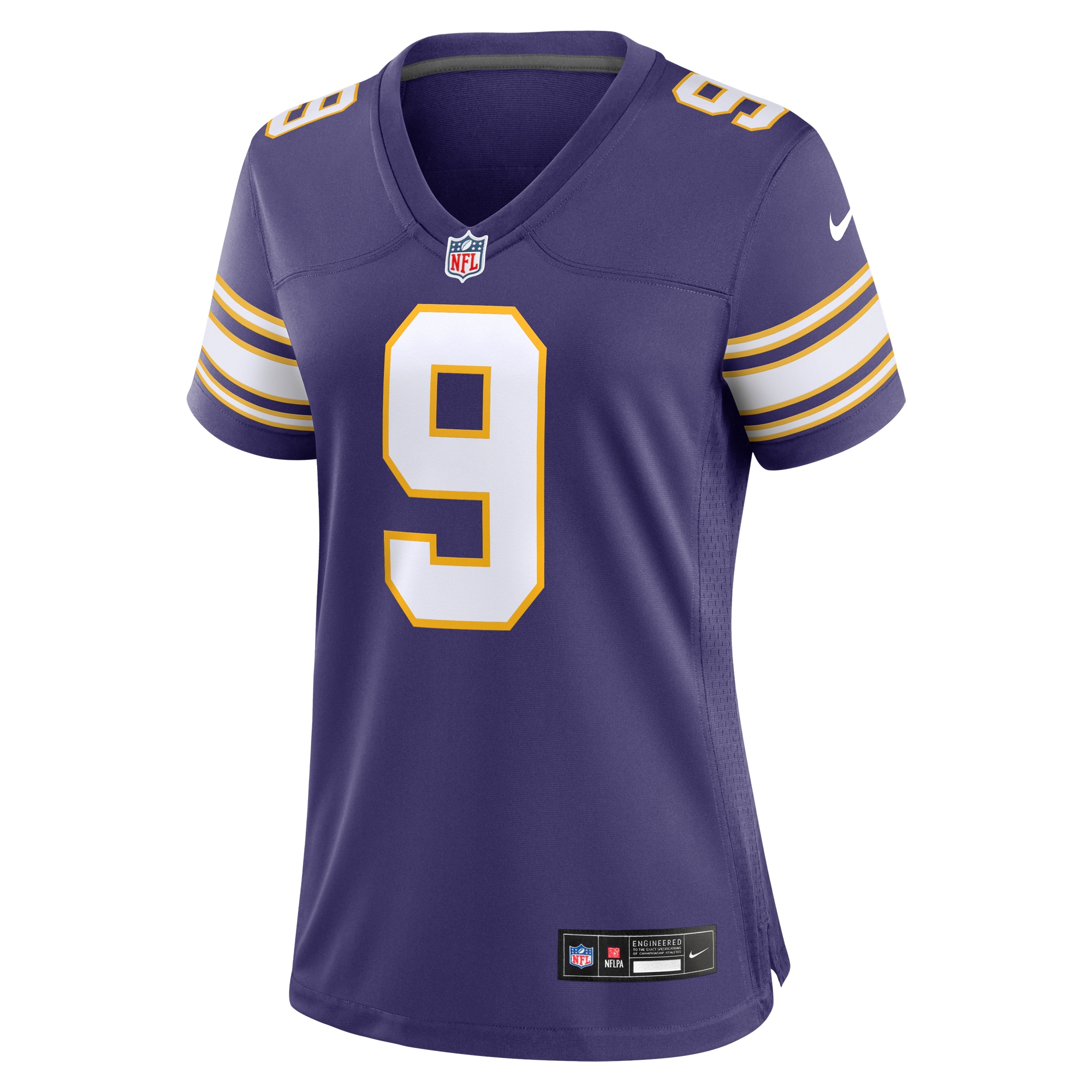 J.J. McCarthy Minnesota Vikings 2nd Alternate Game Jersey - Women's - Image 2