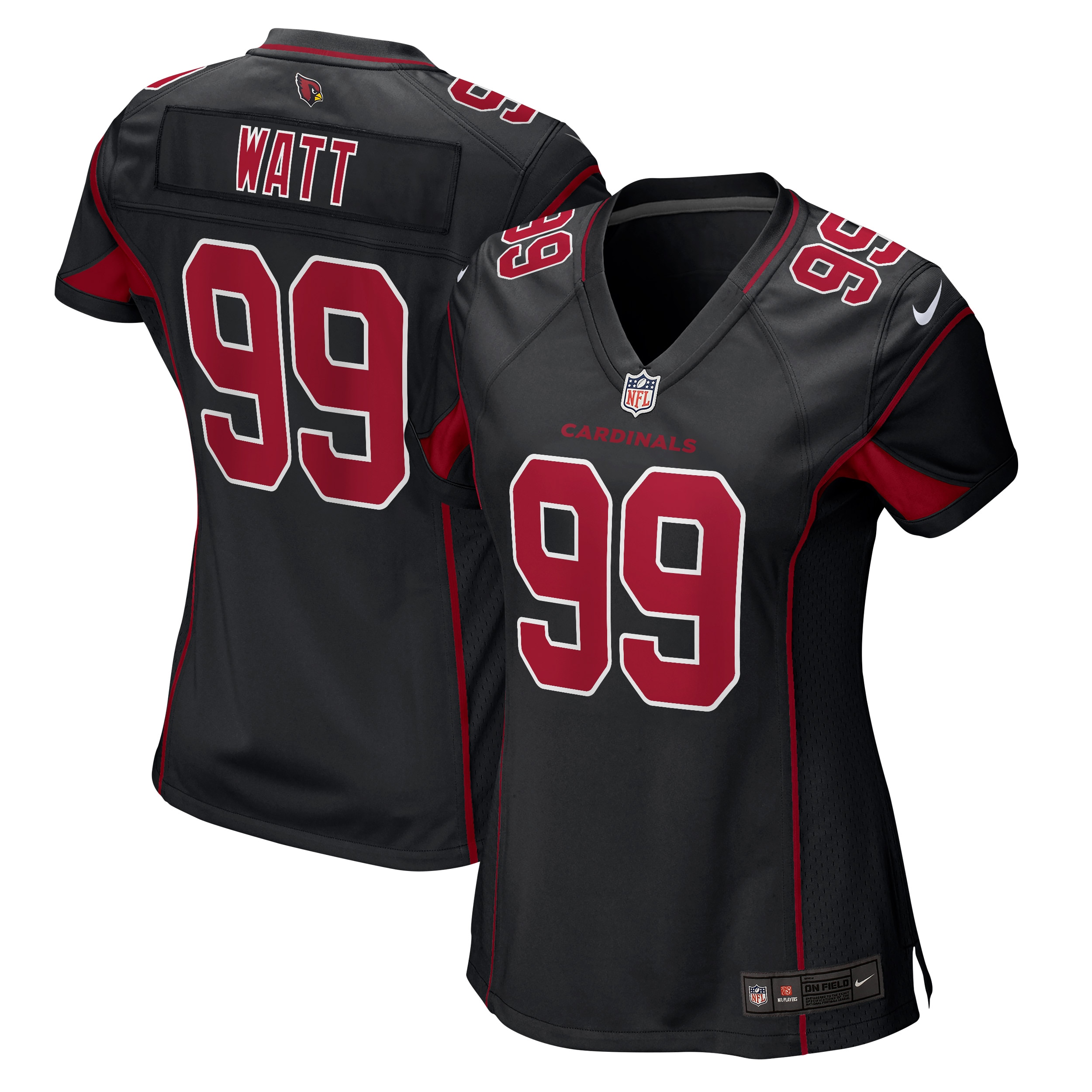 J.J. Watt Arizona Cardinals 2nd Alternate Game Jersey - Women's