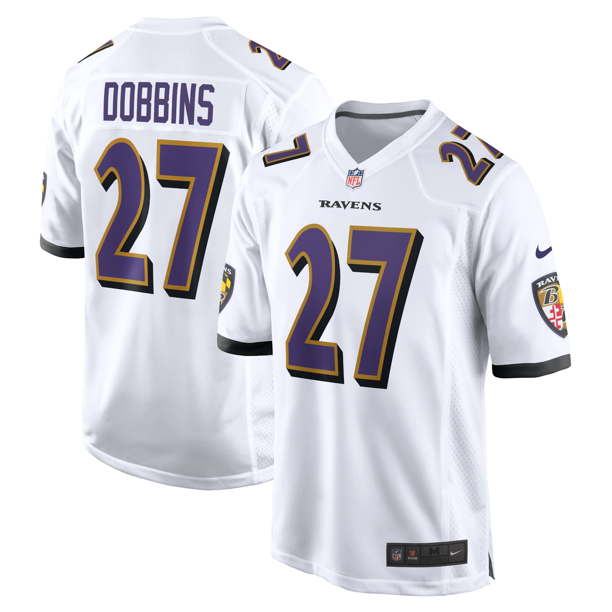 J.K. Dobbins Baltimore Ravens Game Jersey - Men's