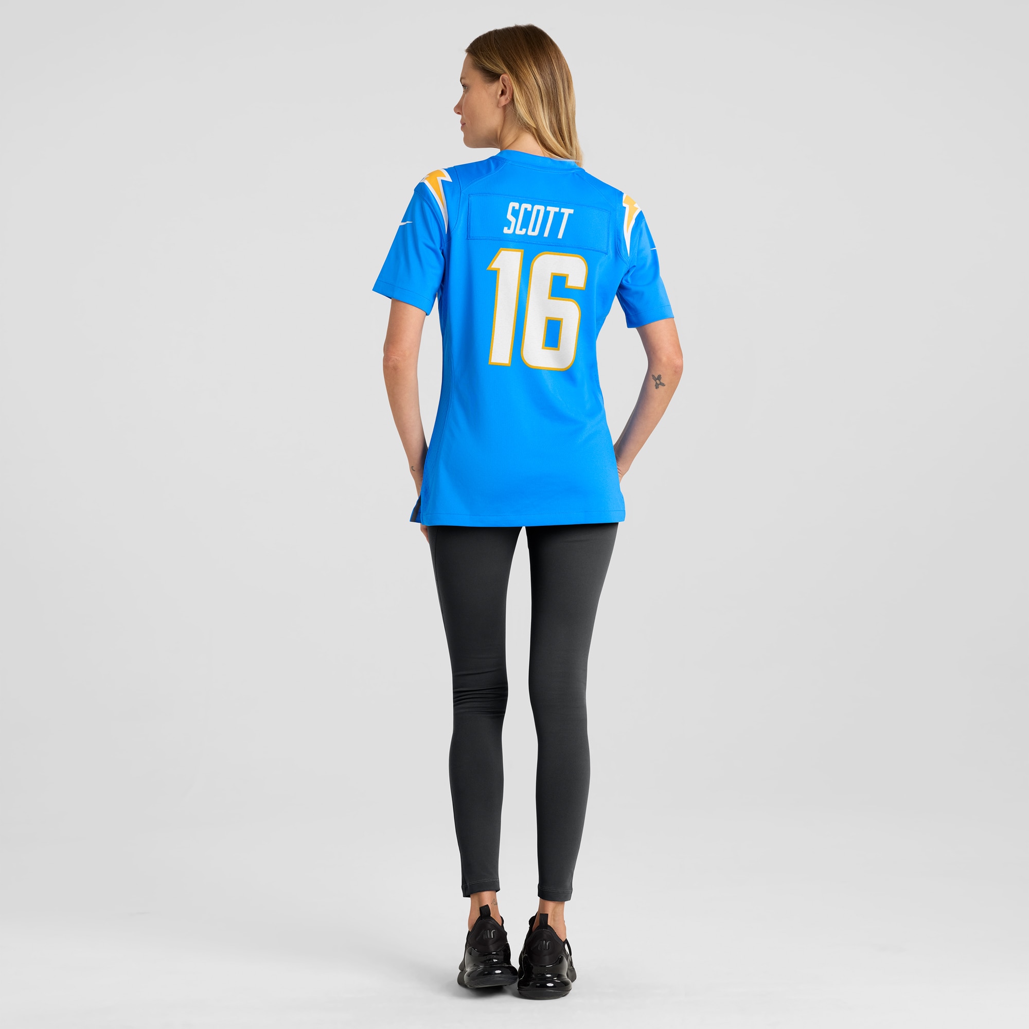 JK Scott Los Angeles Chargers Game Jersey - Women's - Image 5