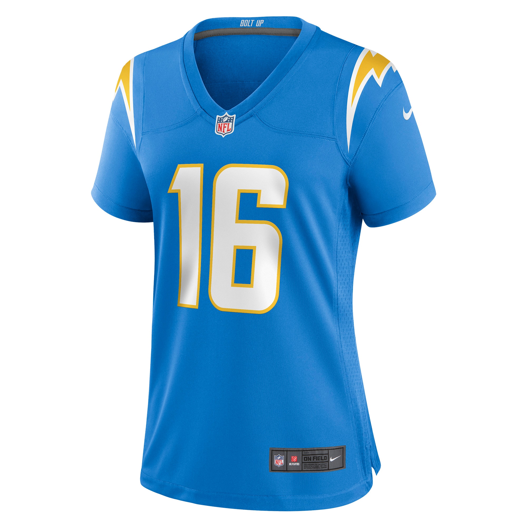 Alternative view of JK Scott Los Angeles Chargers Game Jersey - Women's