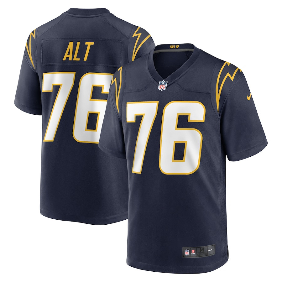 Joe Alt #76 Los Angeles Chargers Game Jersey - Men's | Navy
