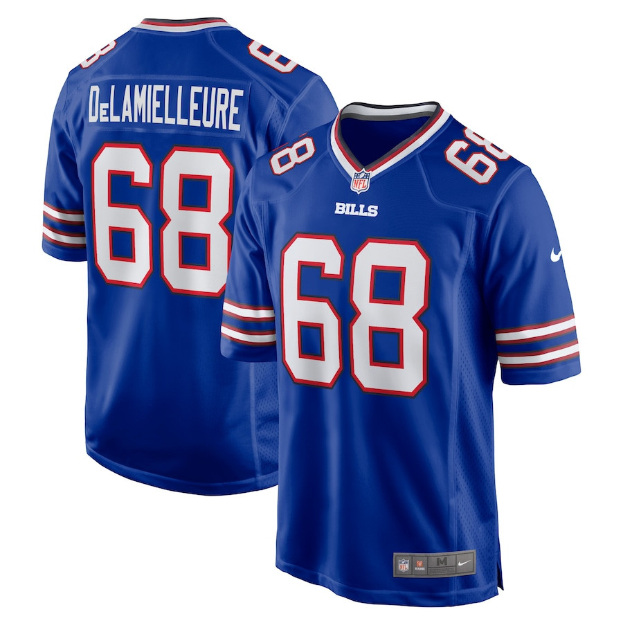 Joe DeLamielleure #68 Buffalo Bills Game Jersey - Men's | Royal