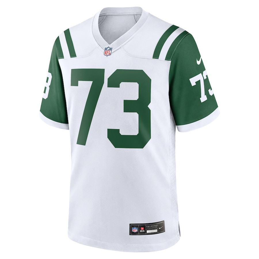 Alternative view of Joe Klecko #73 New York Jets Alternate Game Jersey - Men's | White