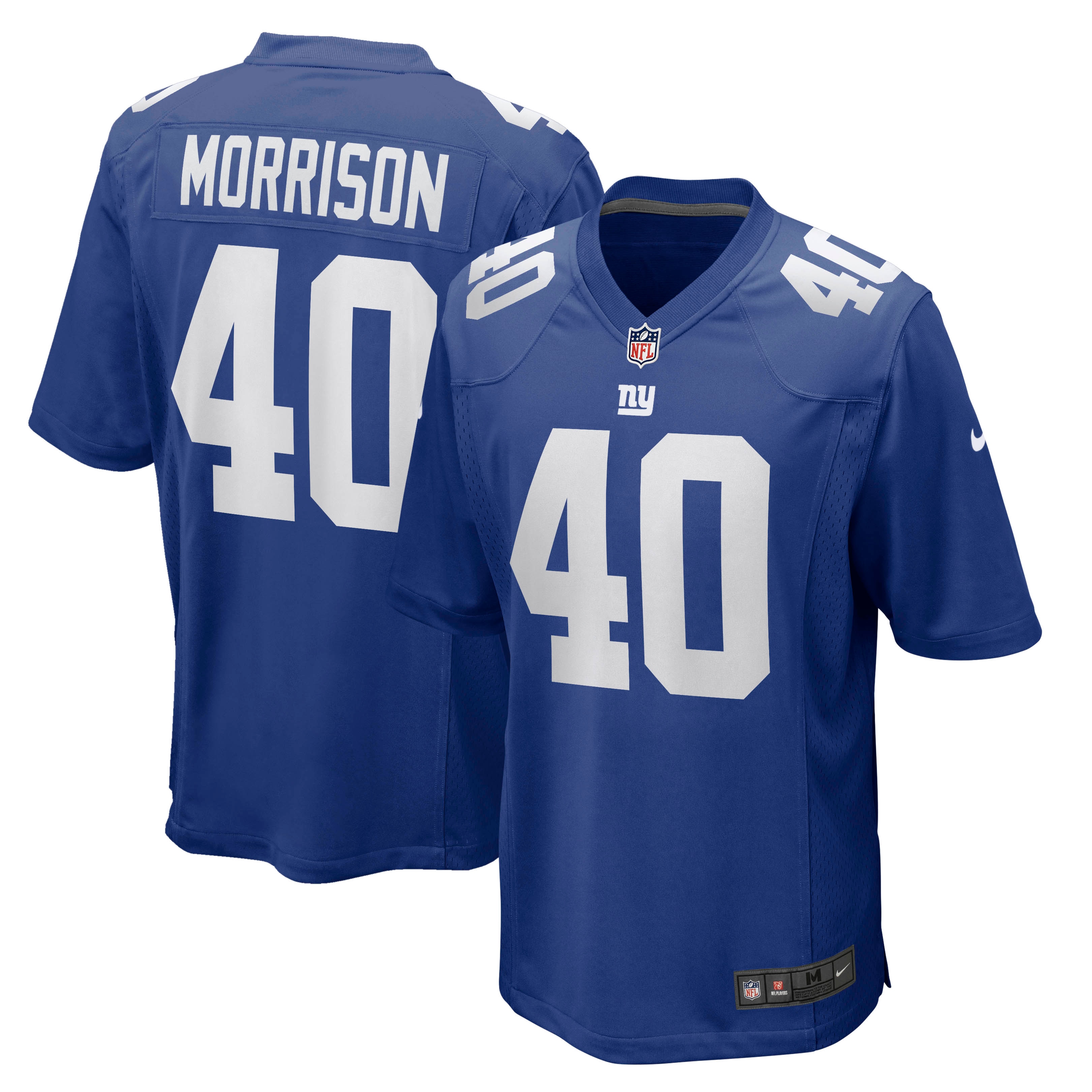 Joe Morrison New York Giants Retired Player Game Jersey - Men's