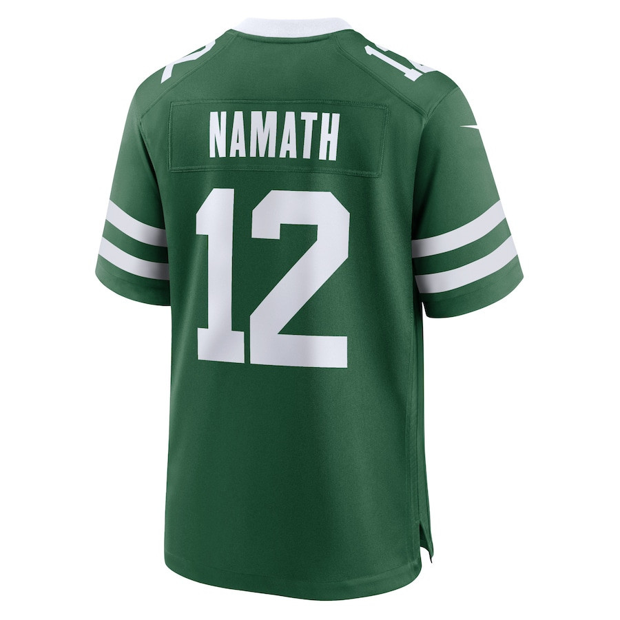 Joe Namath #12 New York Jets Game Jersey - Men's - Image 3