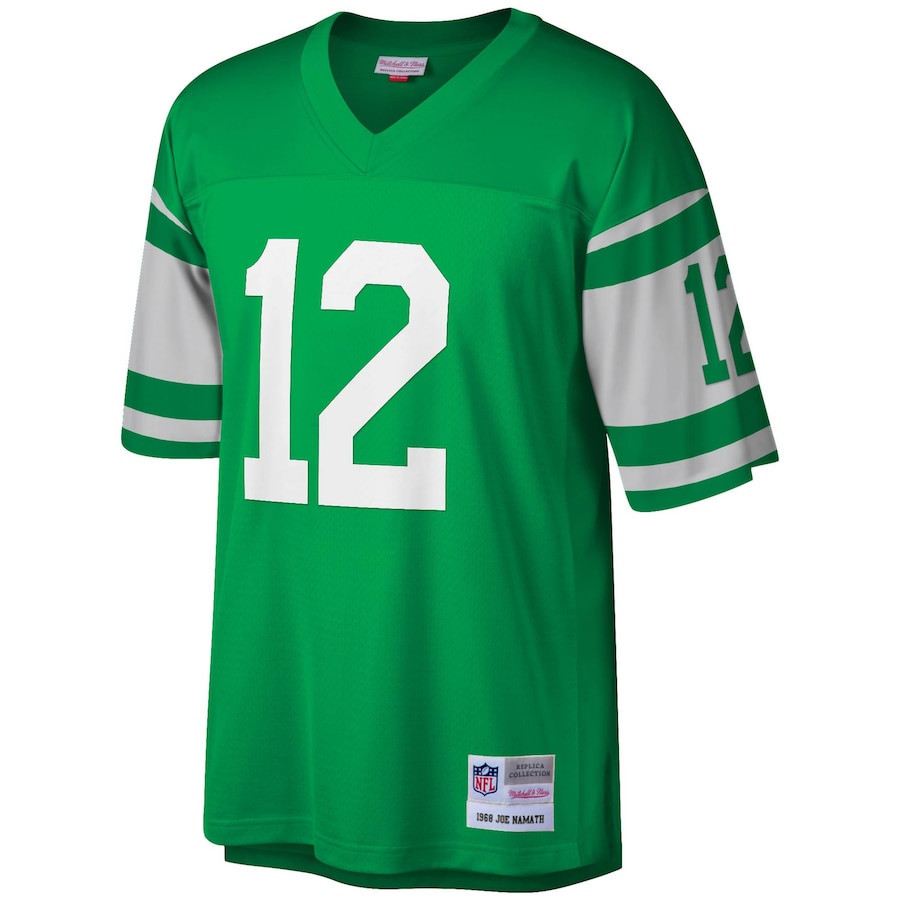 Alternative view of Joe Namath #12 New York Jets Game Jersey - Men's | Men