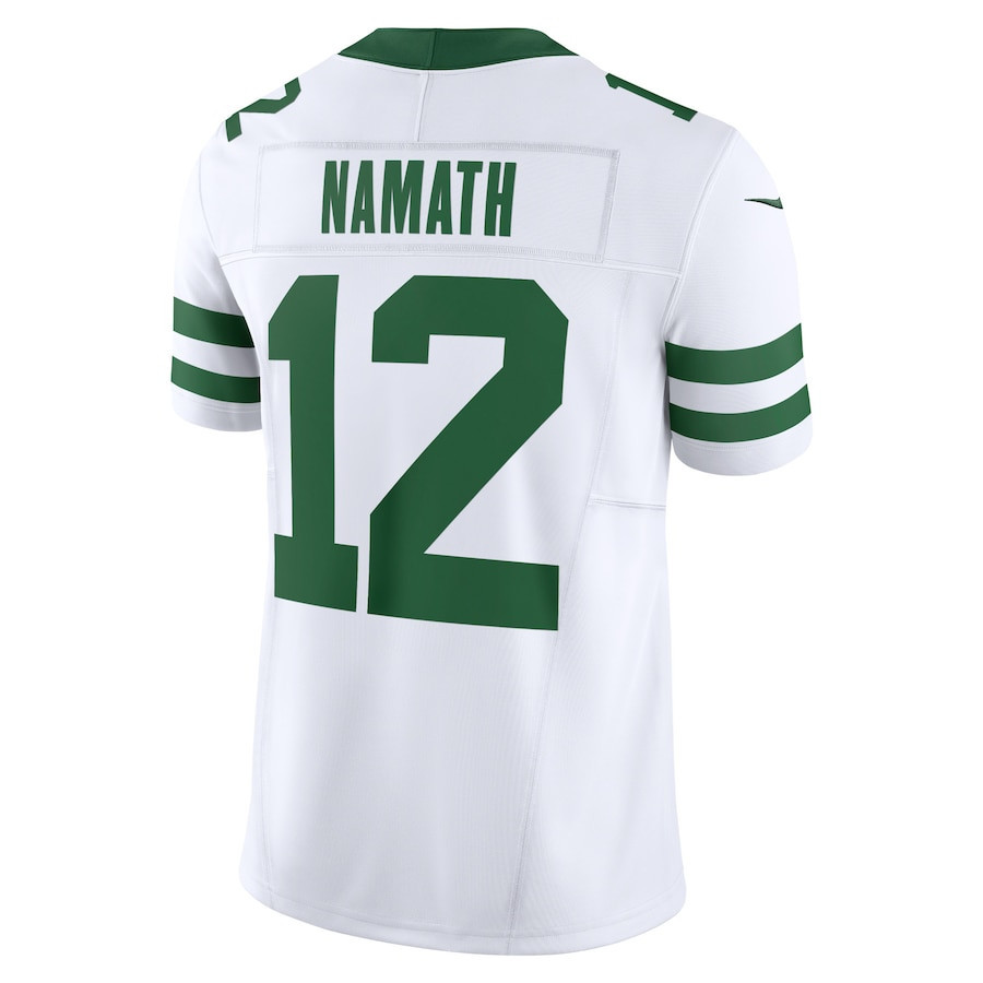 Joe Namath #12 New York Jets Game Jersey - Men's - Image 3