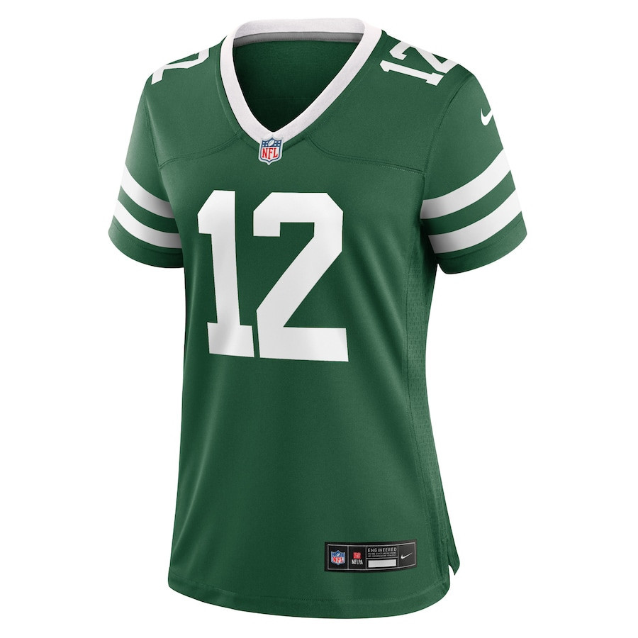 Alternative view of Joe Namath #12 New York Jets Game Jersey - Women's