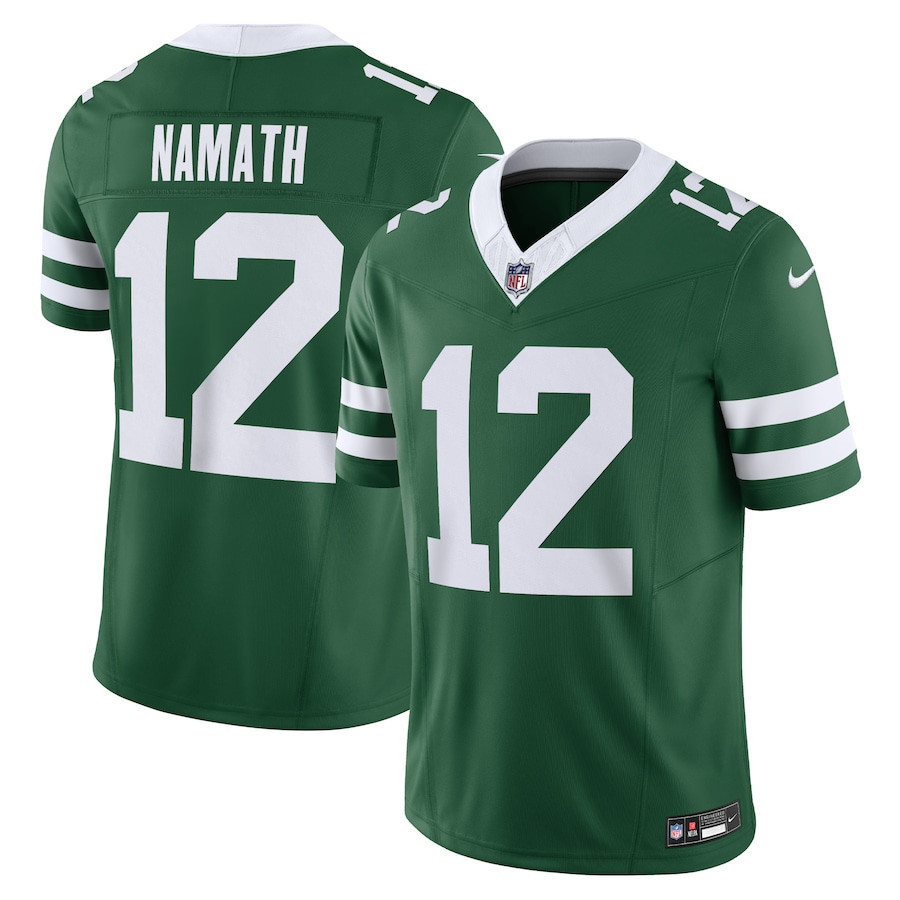 Joe Namath #12 New York Jets Vapor F.U.S.E. Limited Jersey - Men's | Legacy Green