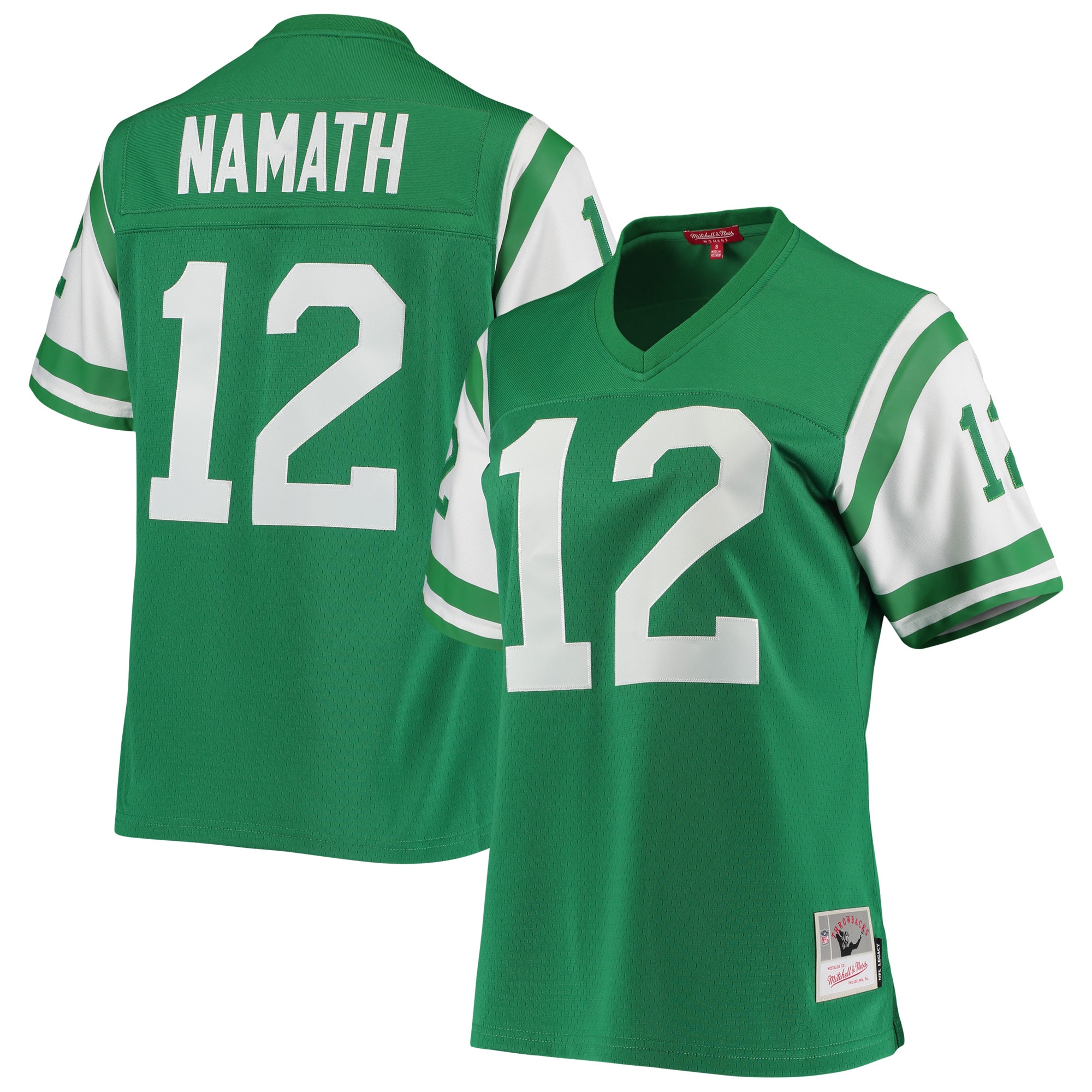 Joe Namath Mitchell & Ness New York Jets Game Jersey - Women's