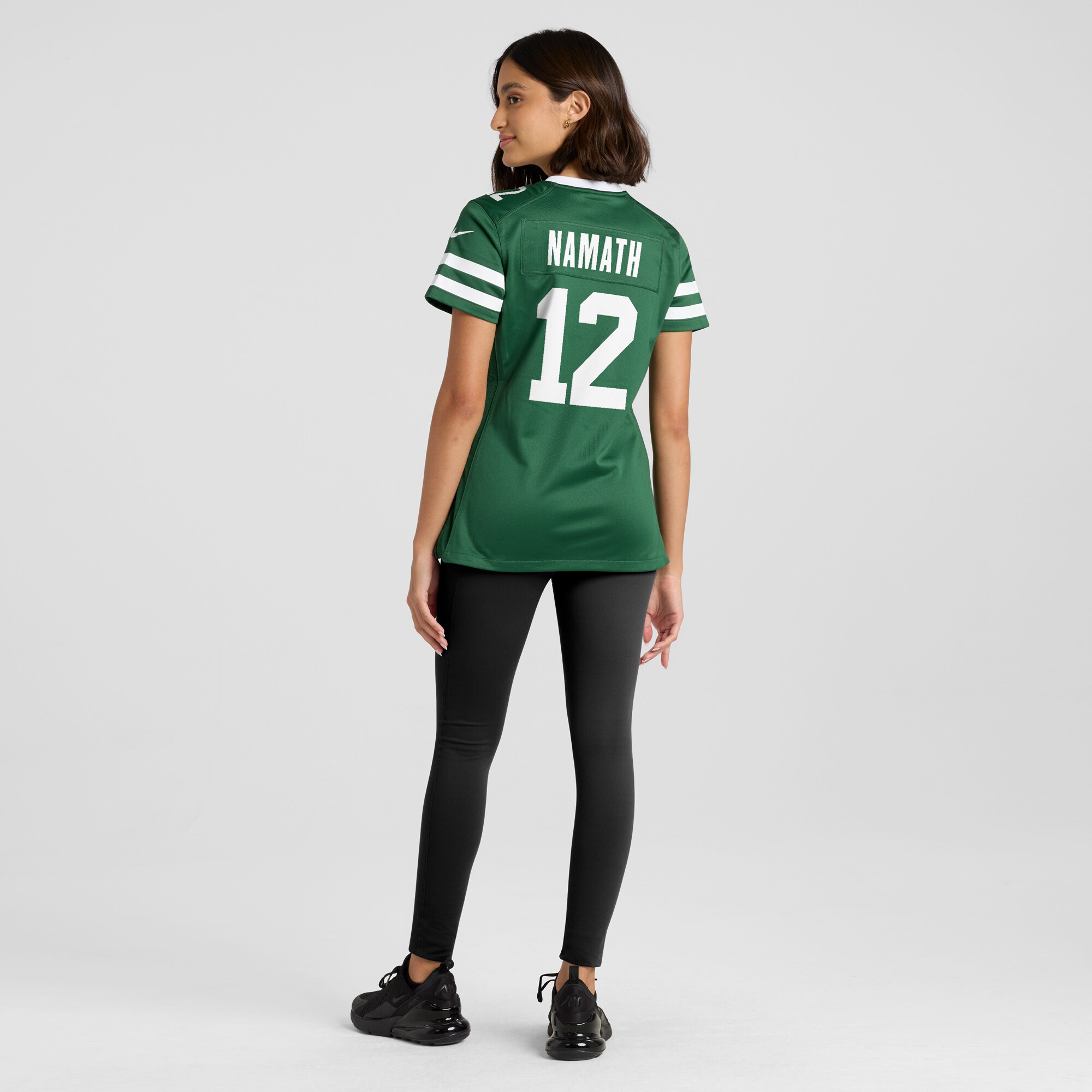Joe Namath New York Jets Retired Player Game Jersey - Women's - Image 5