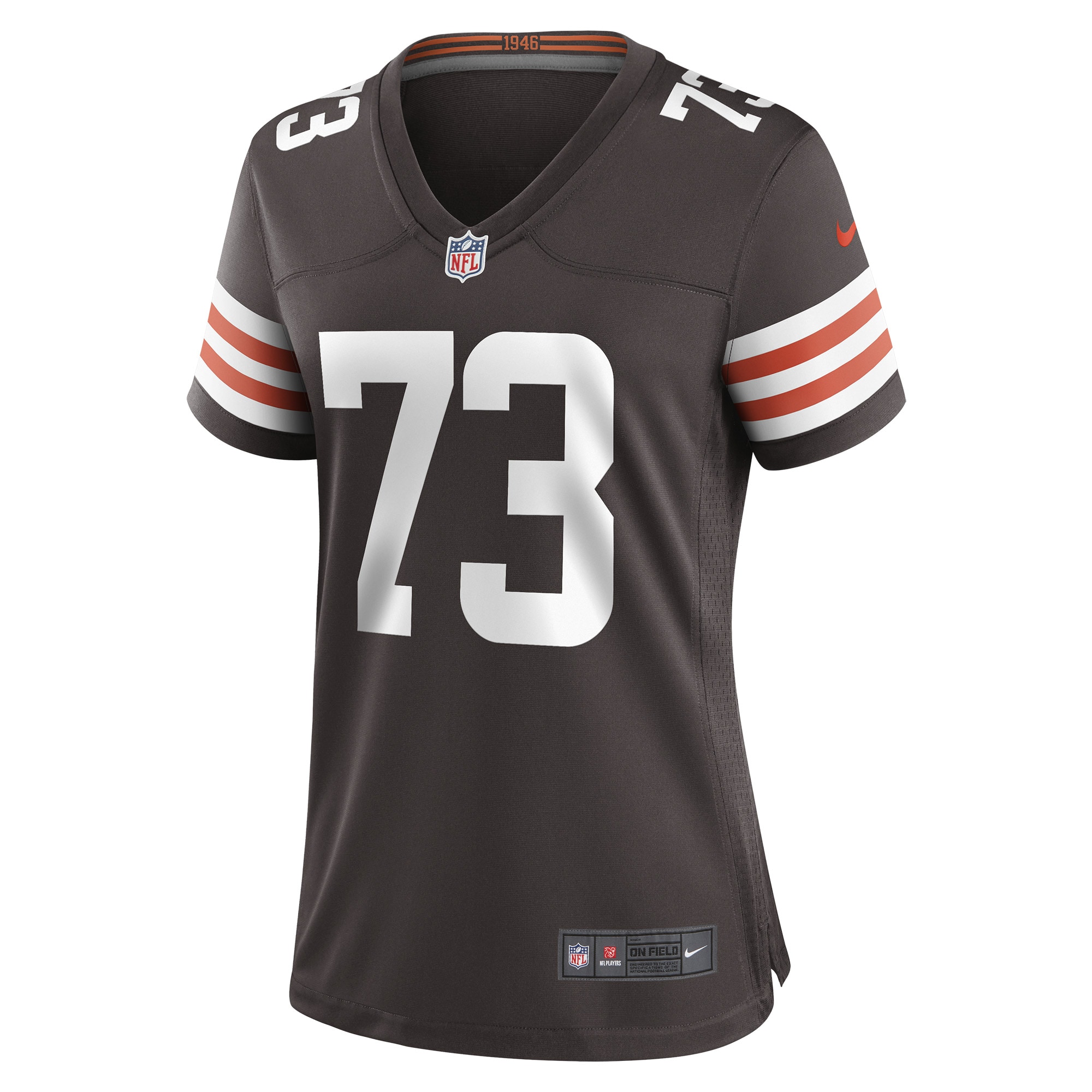 Alternative view of Joe Thomas Cleveland Browns Game Jersey - Women's