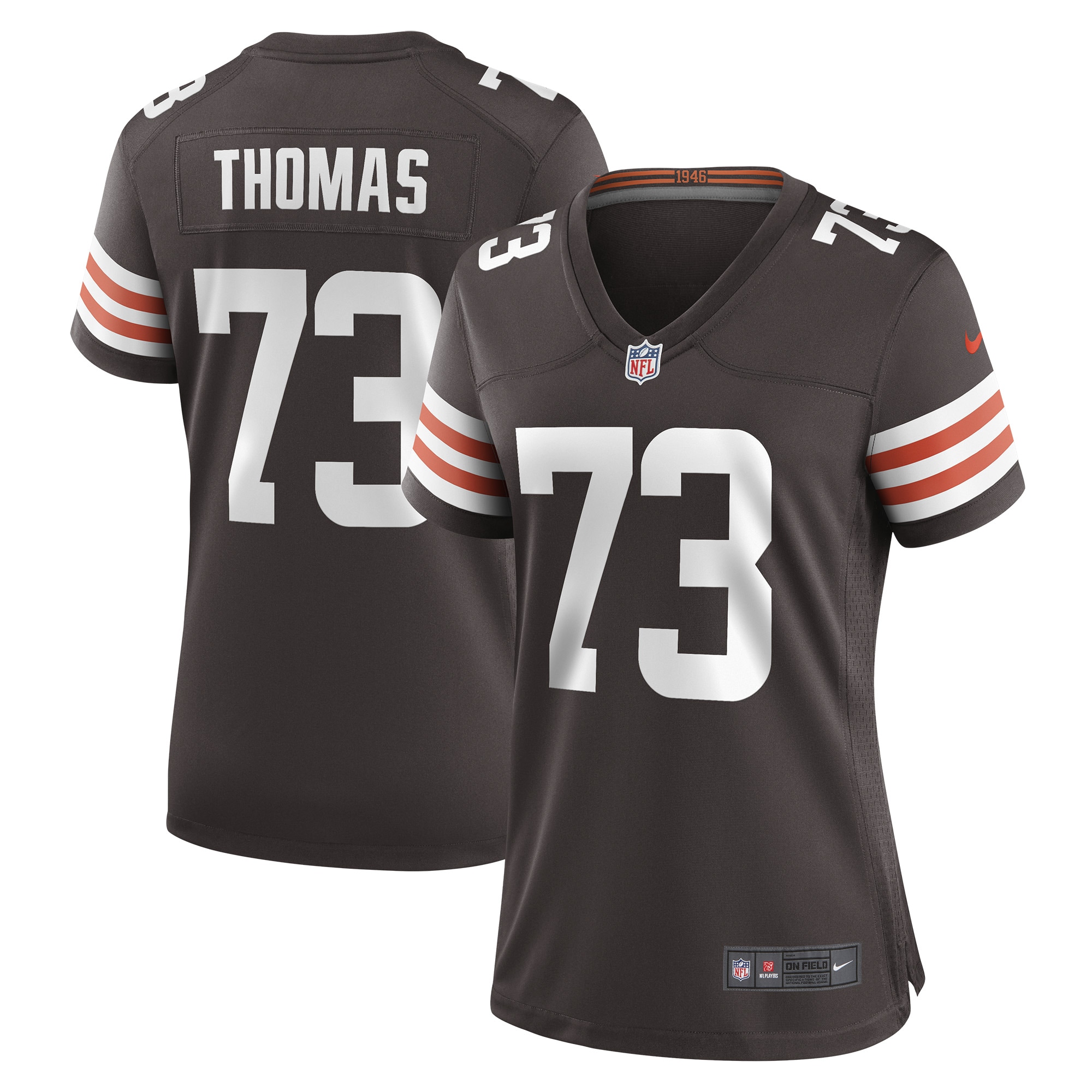 Joe Thomas Cleveland Browns Game Jersey - Women's