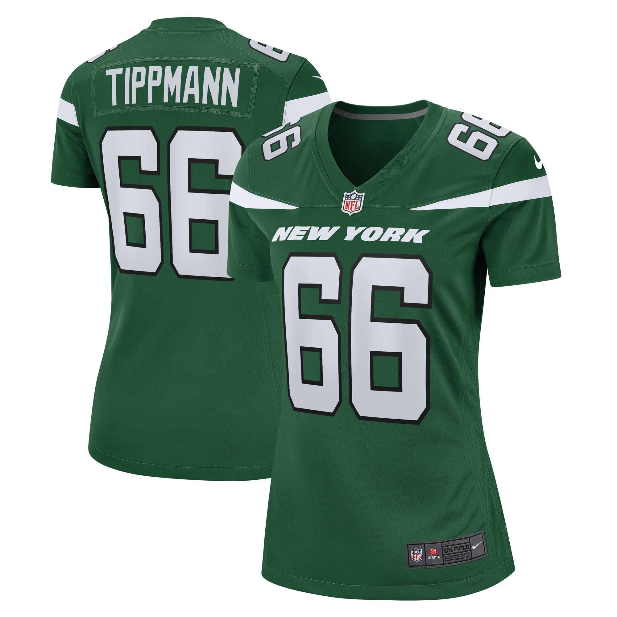 Joe Tippmann New York Jets Game Jersey - Women's