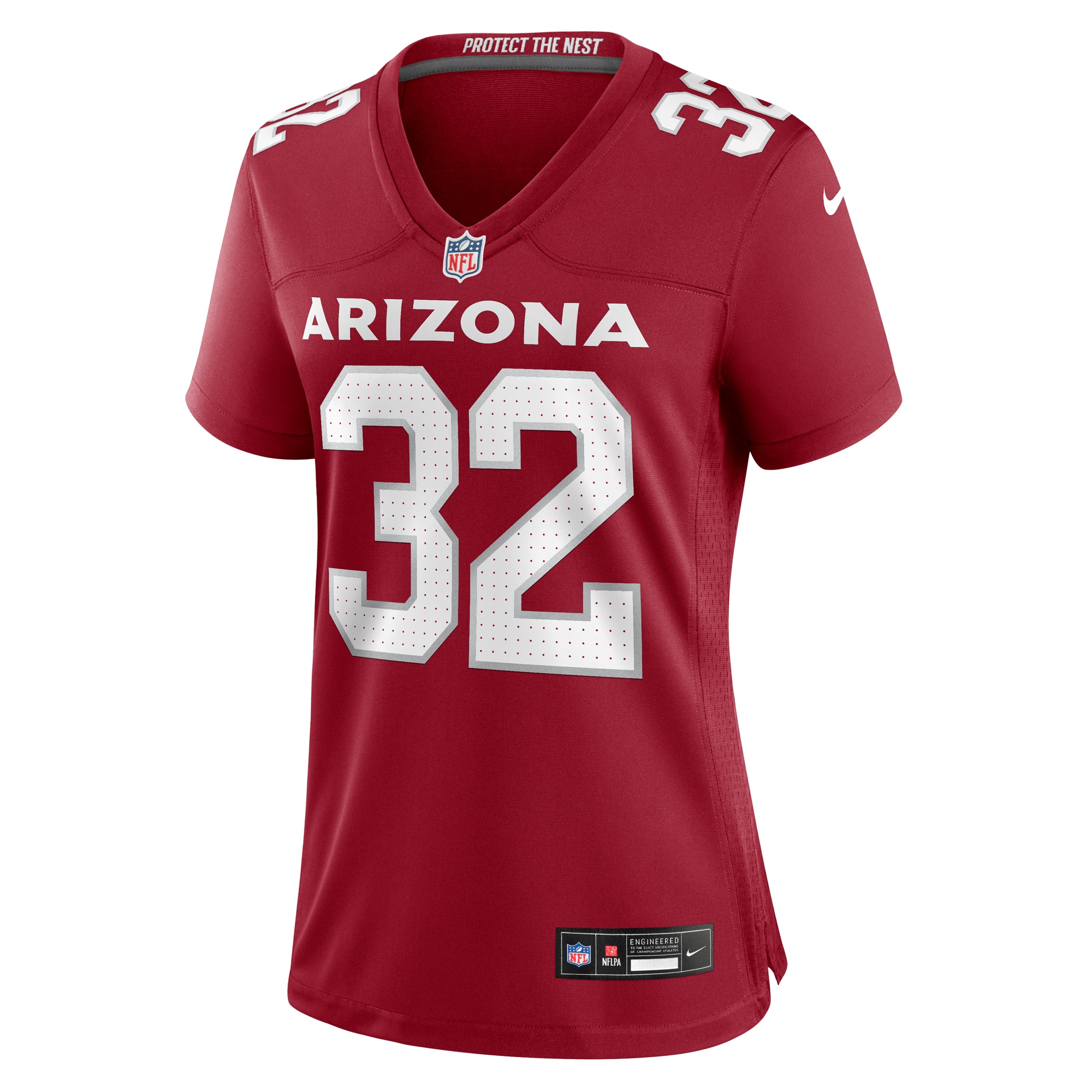 Alternative view of Joey Blount Arizona Cardinals Game Jersey - Women's