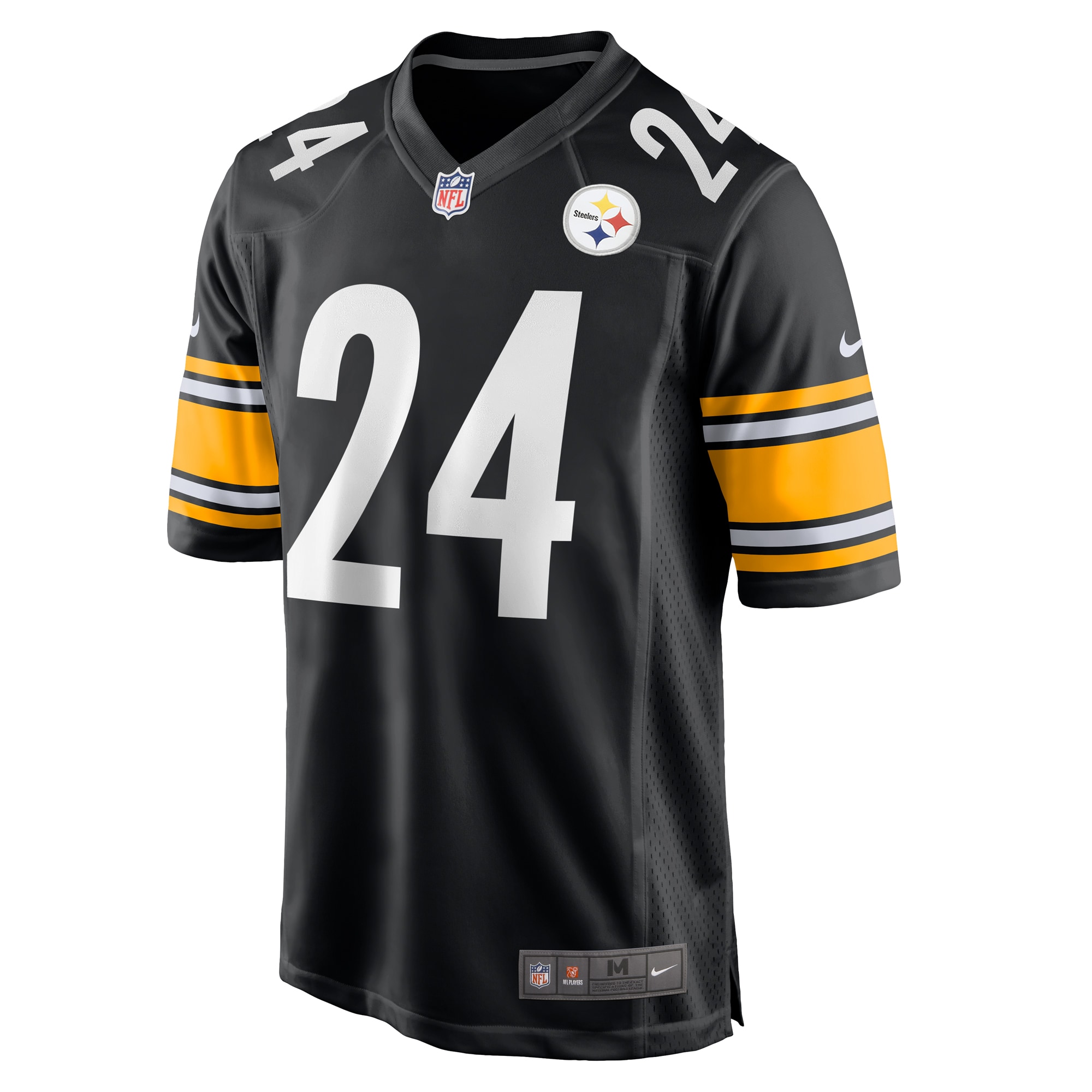 Alternative view of Joey Porter Jr. Pittsburgh Steelers Game Jersey - Men's