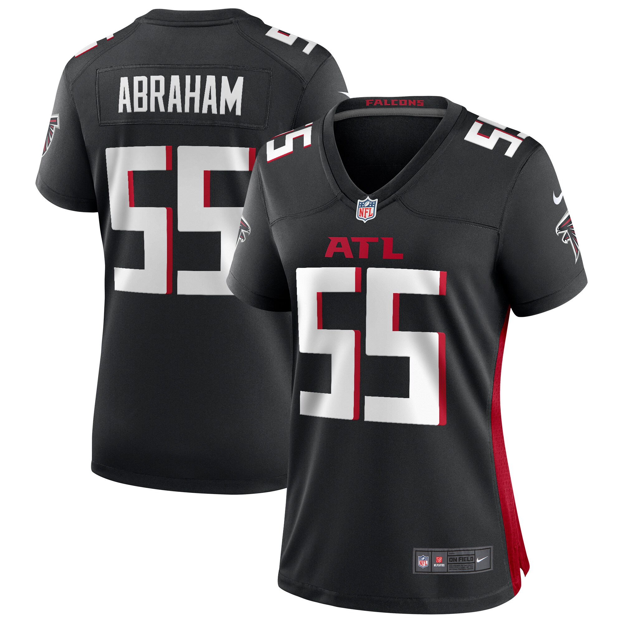John Abraham Atlanta Falcons Retired Player Game Jersey - Women's
