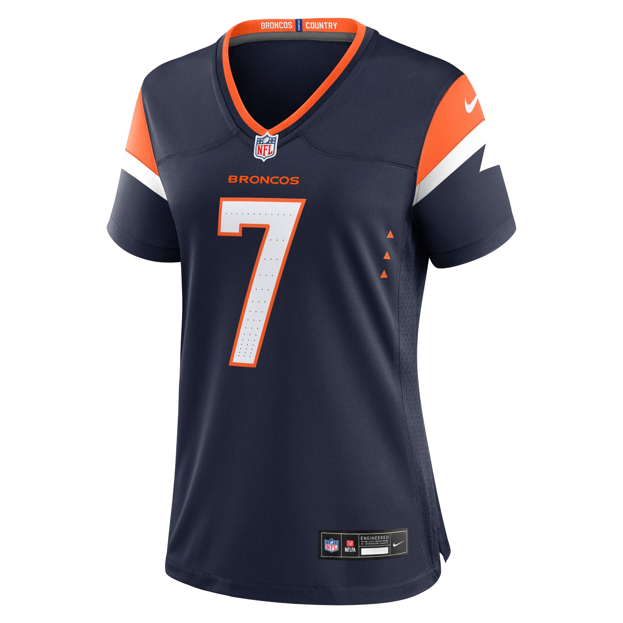 John Elway Denver Broncos Alternate Game Jersey - Women's - Image 2